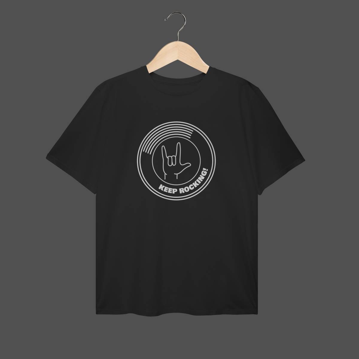 Camiseta Plus Size | Keep Rocking!