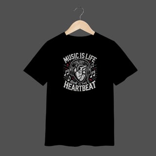 Camiseta Infantil (2 a 8) | Music Is Life