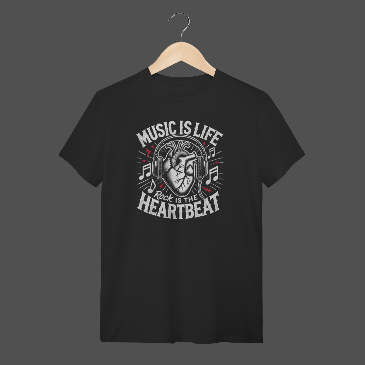 Camiseta Quality | Music Is Life