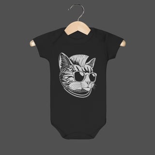 Body Infantil | Punk Cat
