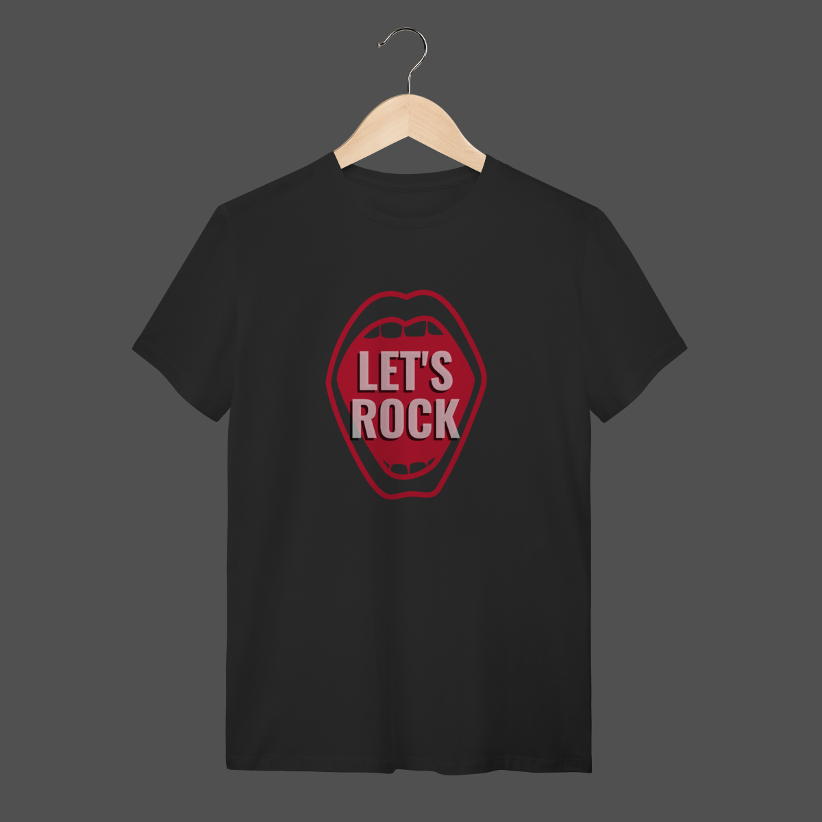 Nome do produto: Camiseta Quality | Let\'s Rock