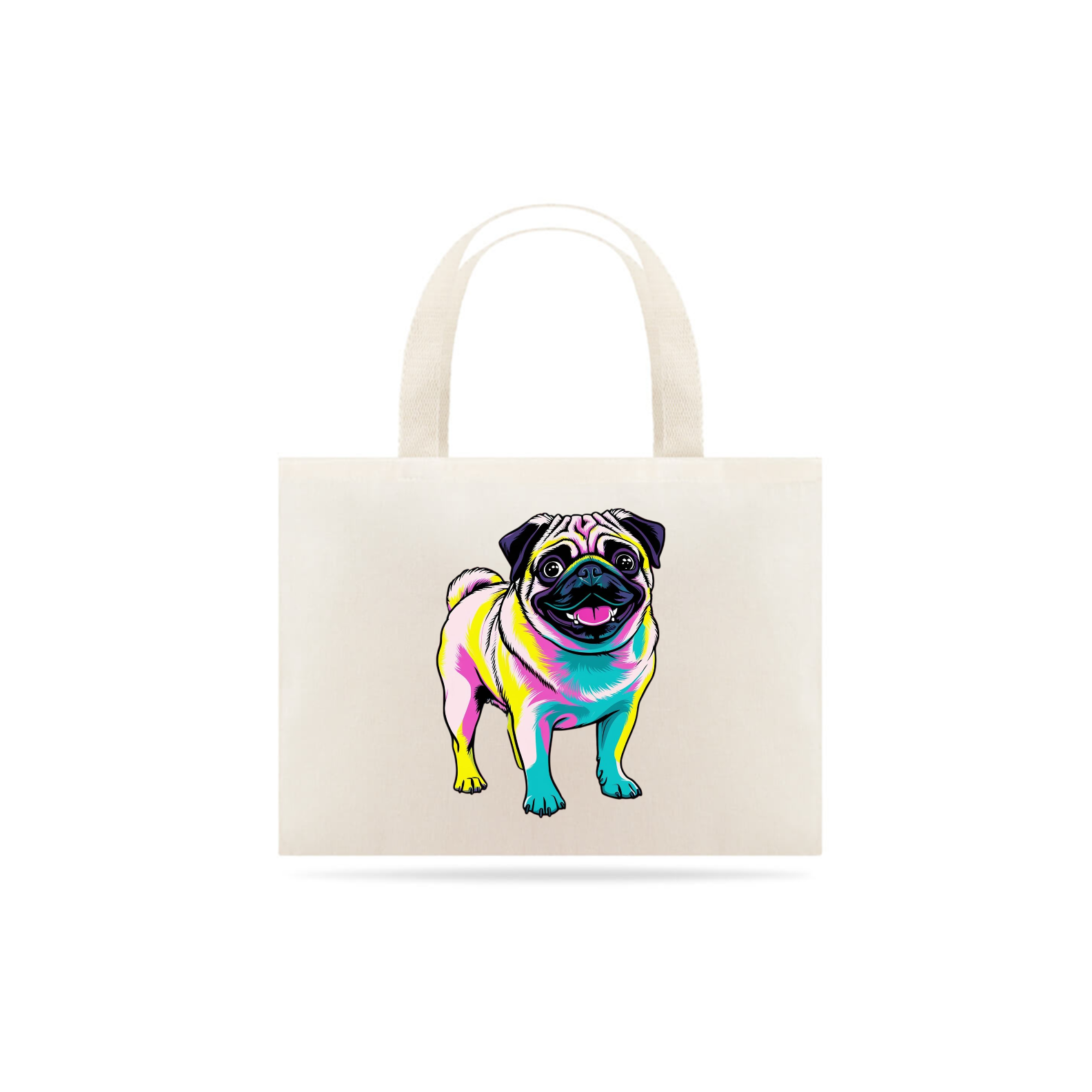 Eco Bag Pug - PopArt