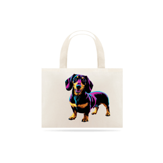 Eco Bag Daschund - Pop Art