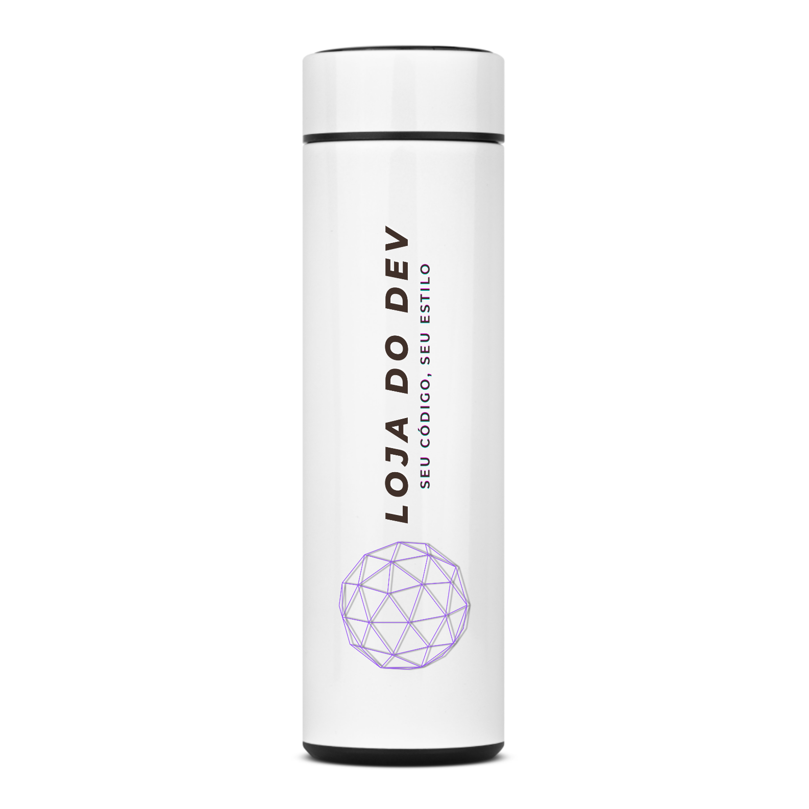 Nome do produto: Garrafa térmica logo loja do dev