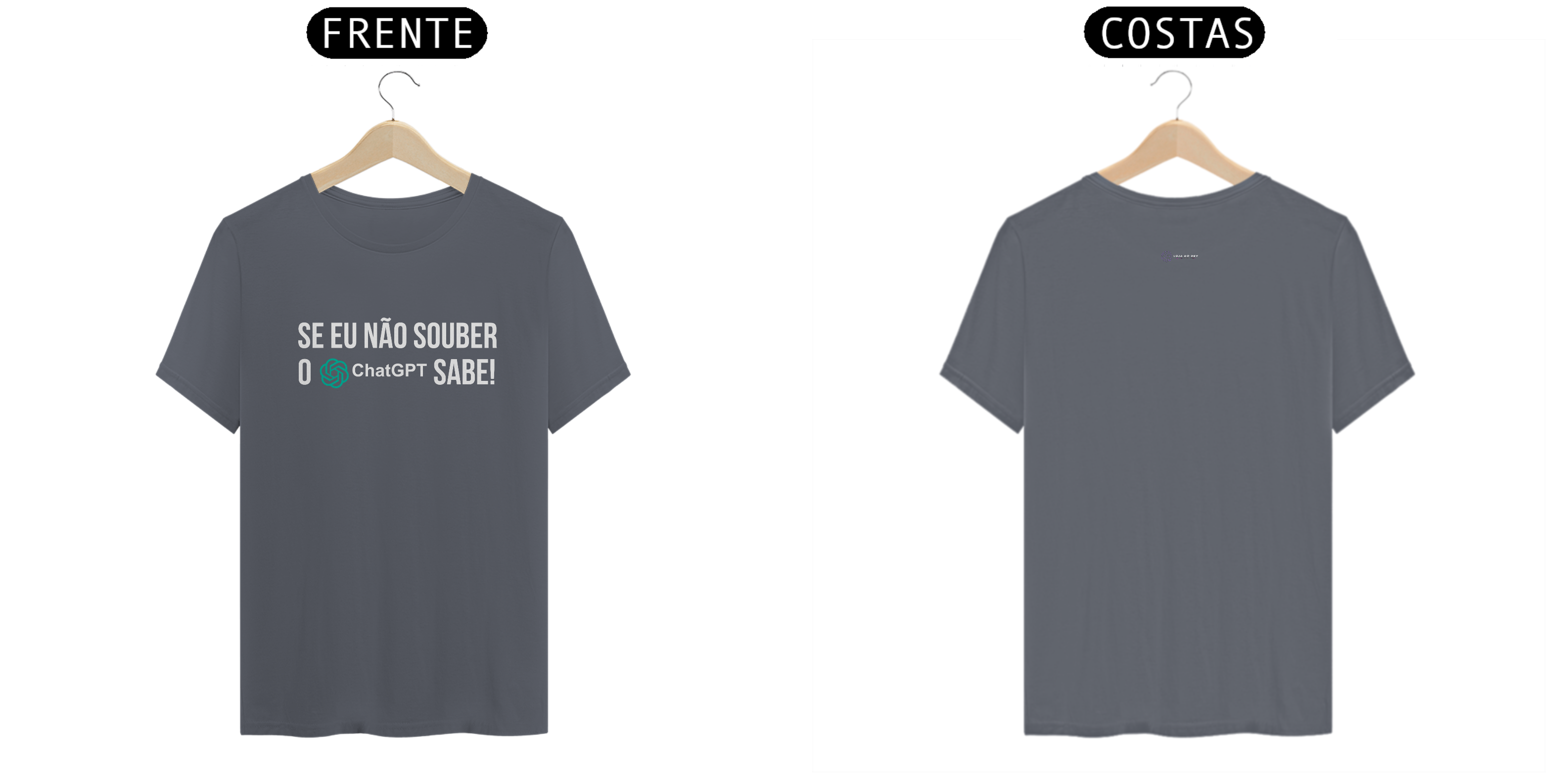 Nome do produto: T-shirt Classic Chat GPT