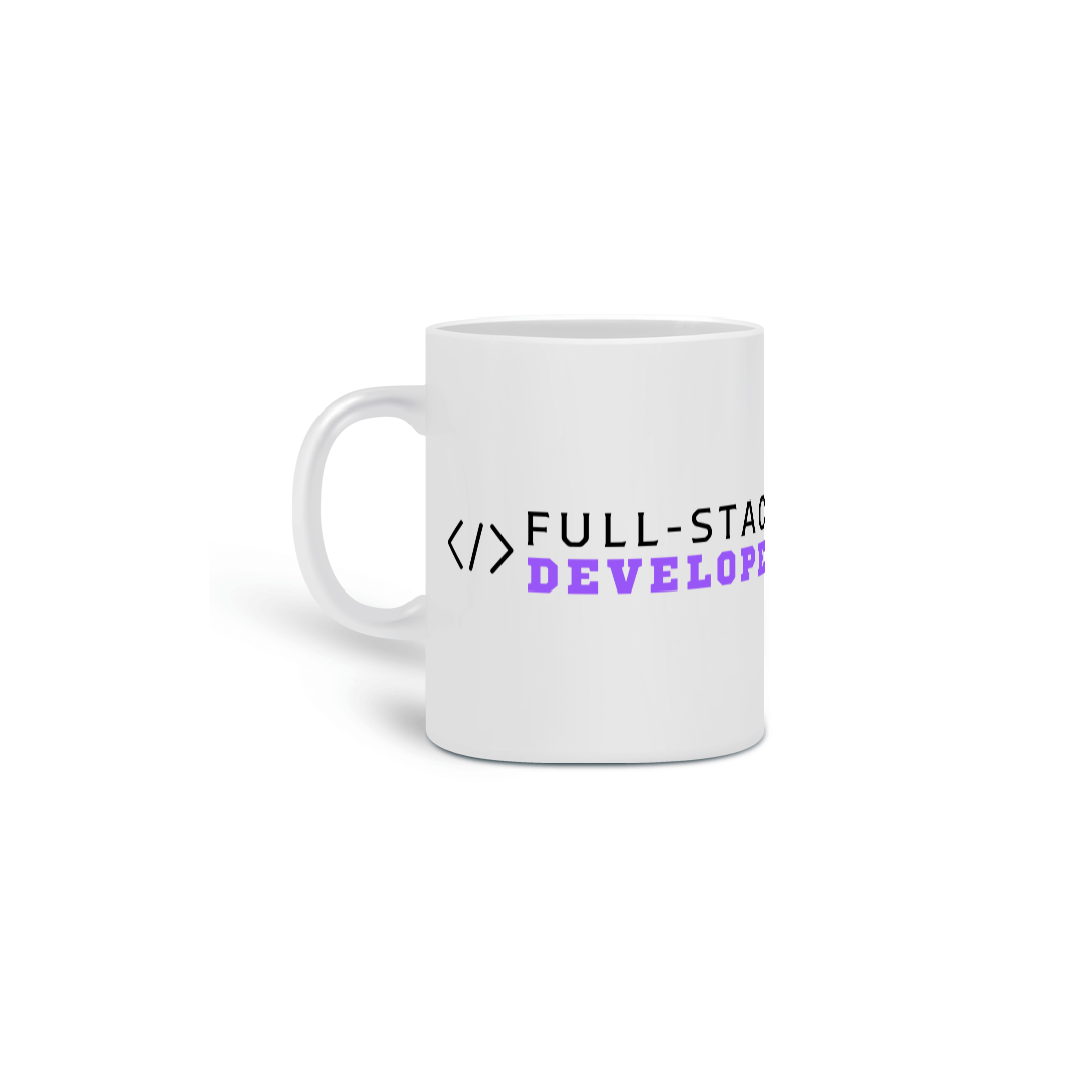 Nome do produto: Caneca Full-Stack Developer