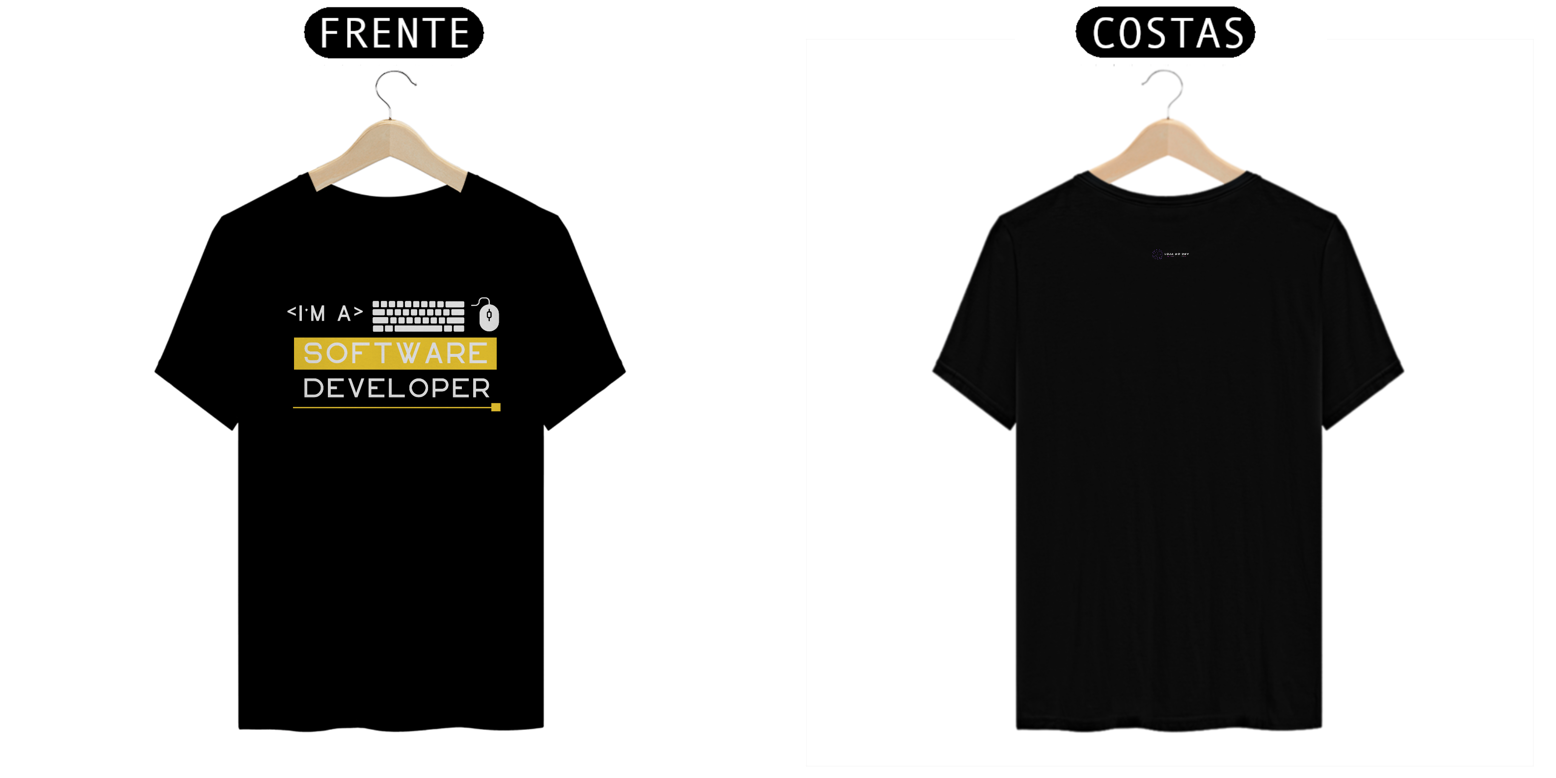 Nome do produto: T-shirt Classic software developer