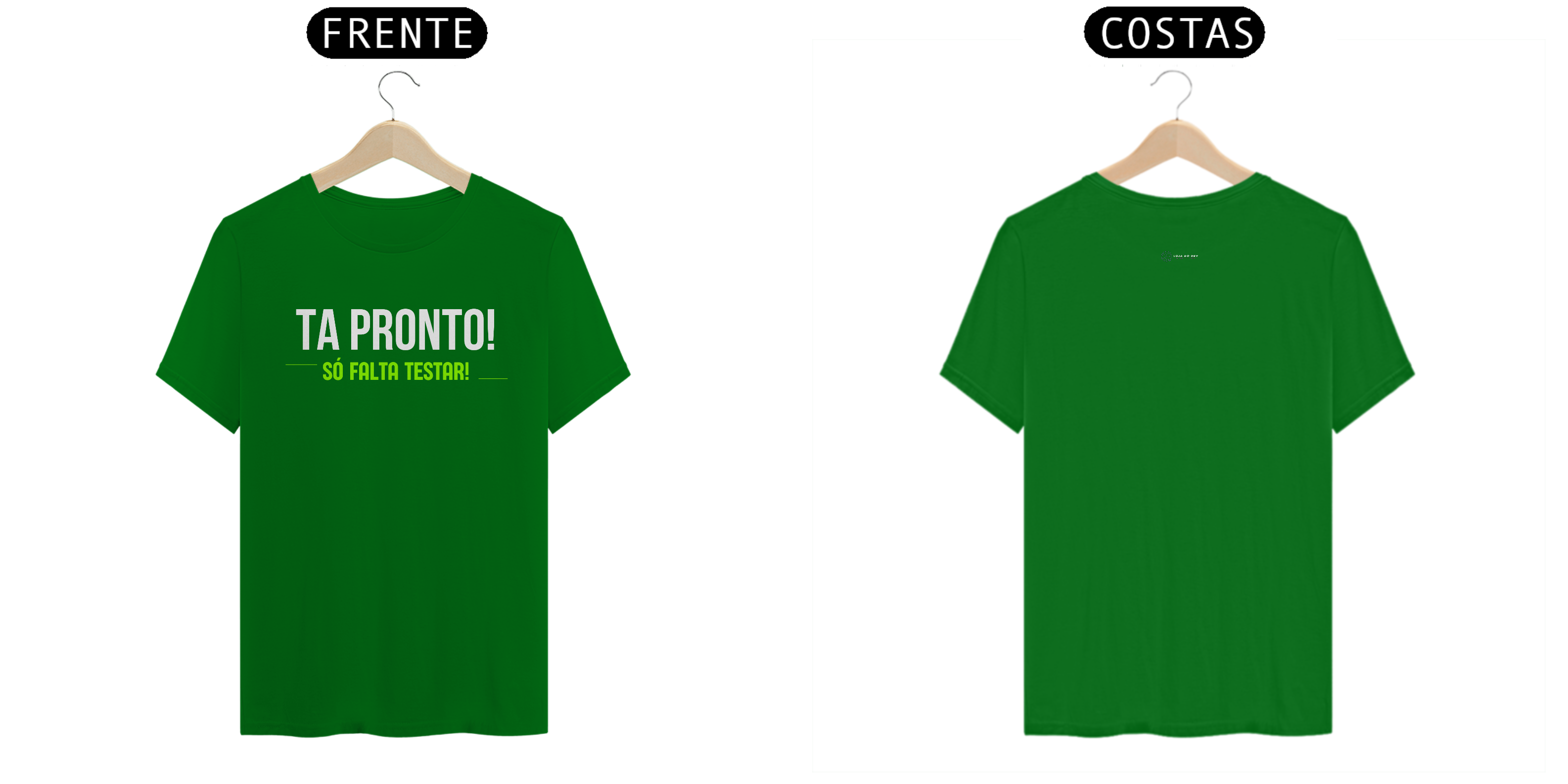 Nome do produto: T-shirt Classic ta pronto!...
