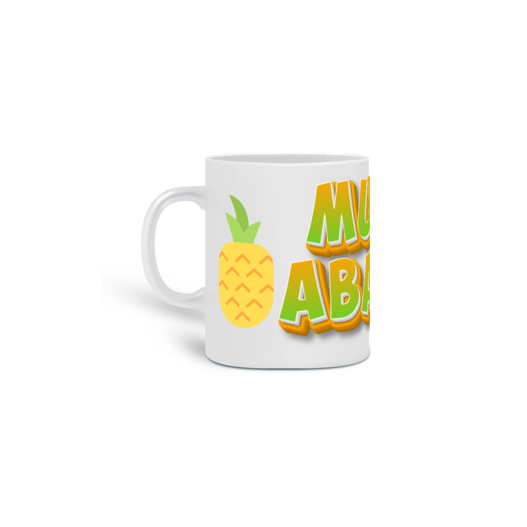 Nome do produto: Caneca Mundo Abacaxu