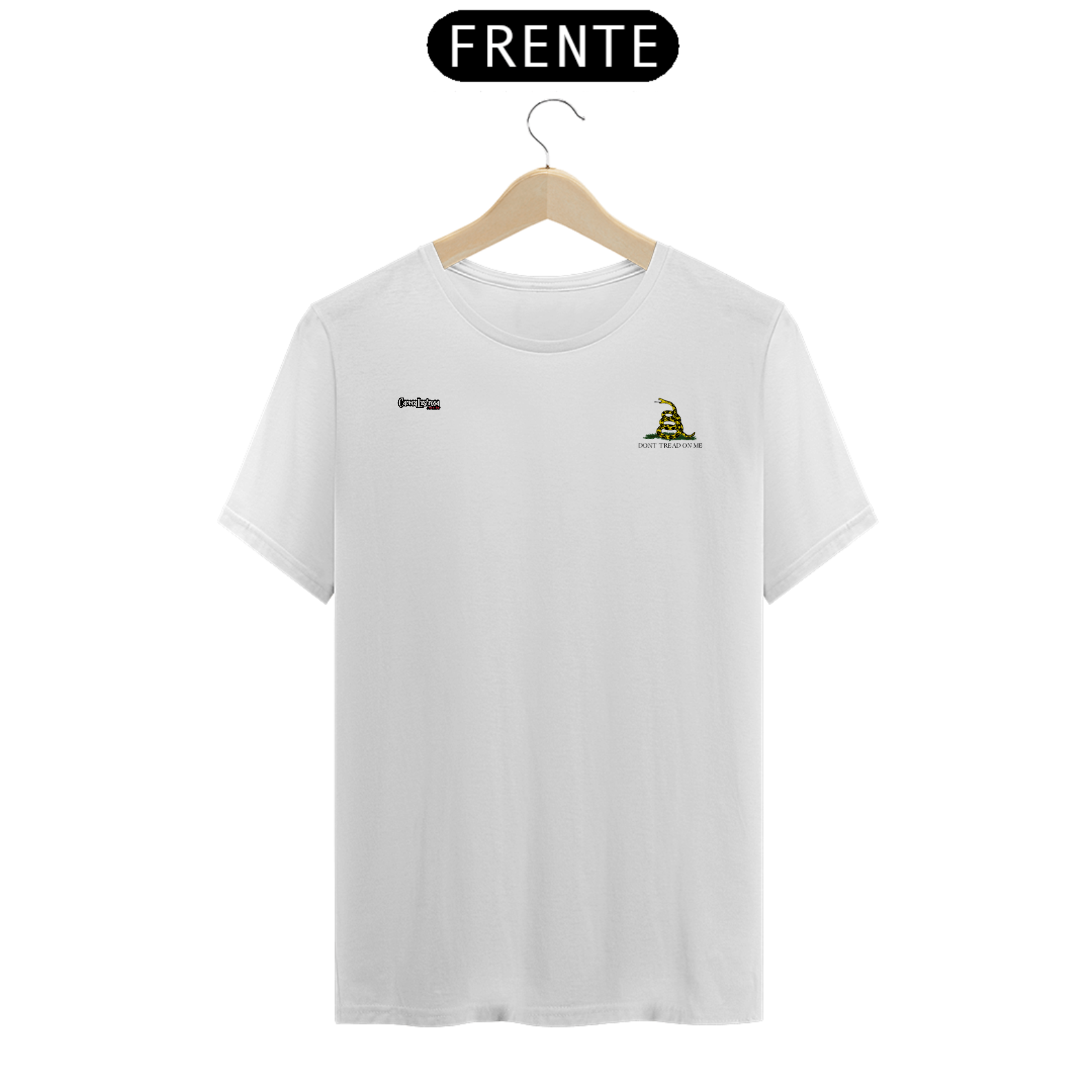 Nome do produto: Camiseta - Dont Tread On Me - Minimalista #03 - [Prime Shirt]