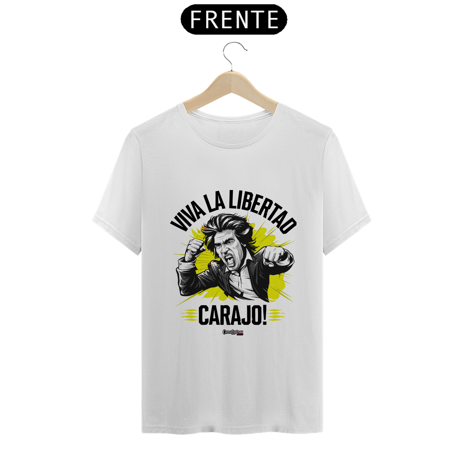 Nome do produto: Viva La Libertad, Carajo! - Dark Colored - [Quality Shirt]