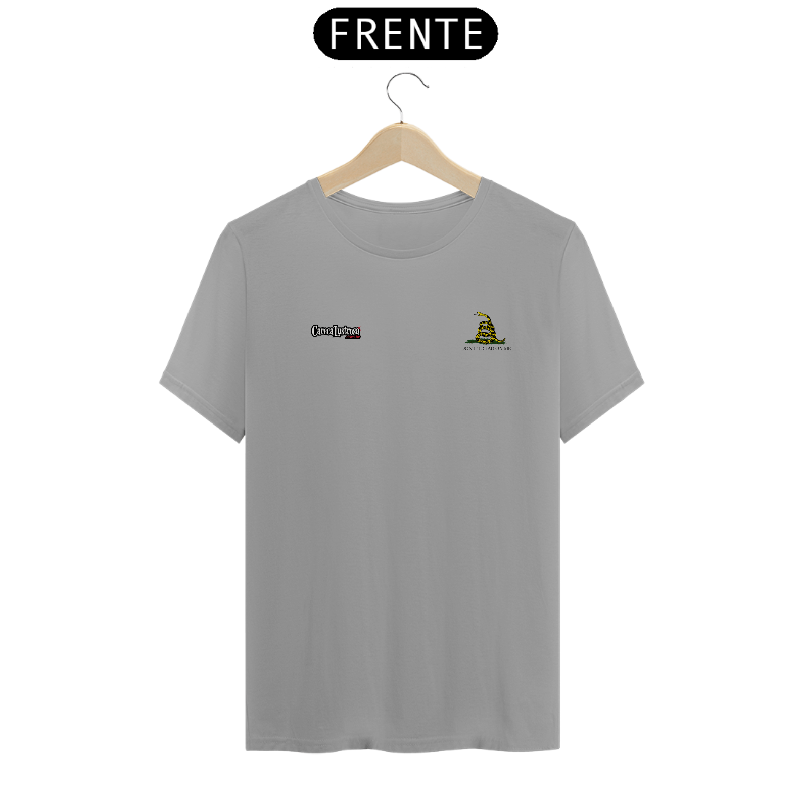 Nome do produto: Camiseta - Dont Tread On Me - Minimalista #03 - [Quality Shirt]