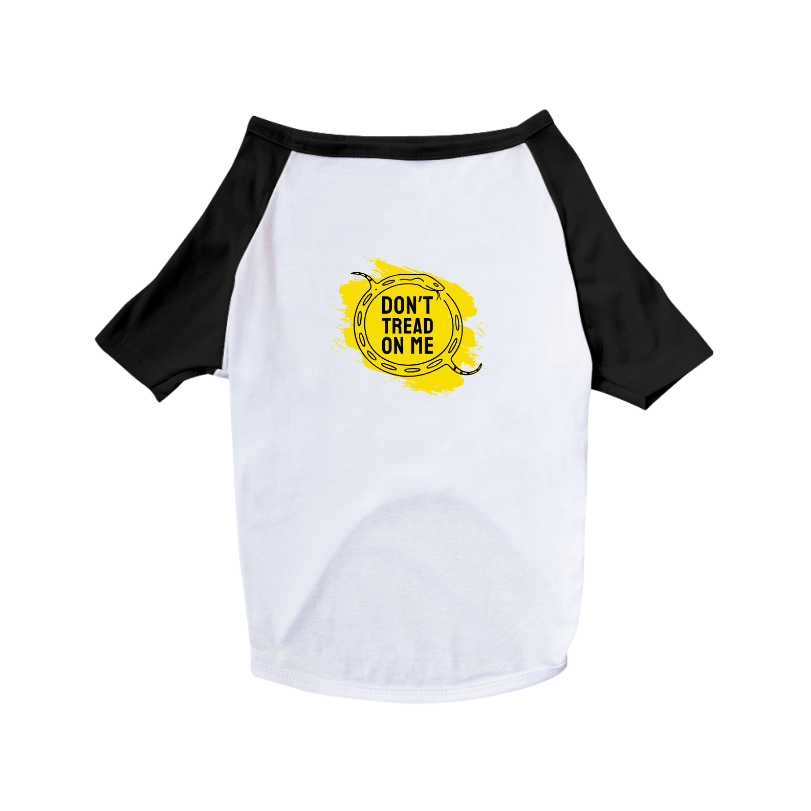 Nome do produto: Pet T-Shirt - Dont Tread On Me #01