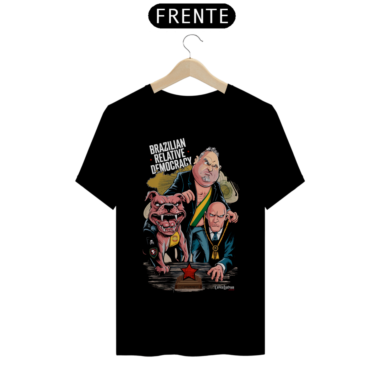 Nome do produto: Camiseta - Brazilian Relative Democracy - Light Colored - [Prime Shirt]