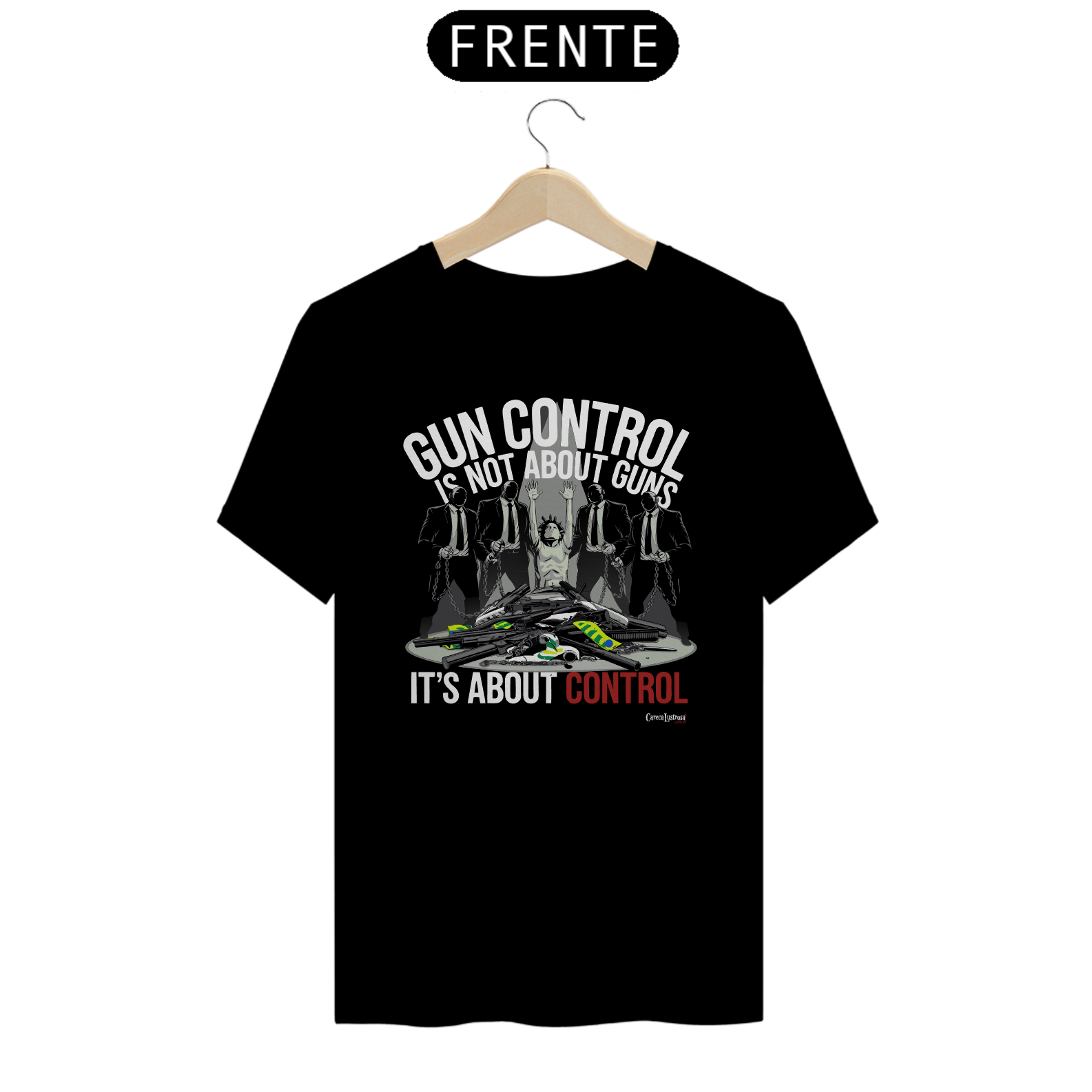 Nome do produto: Camiseta - Gun Control - Light Colored - [Prime Shirt]