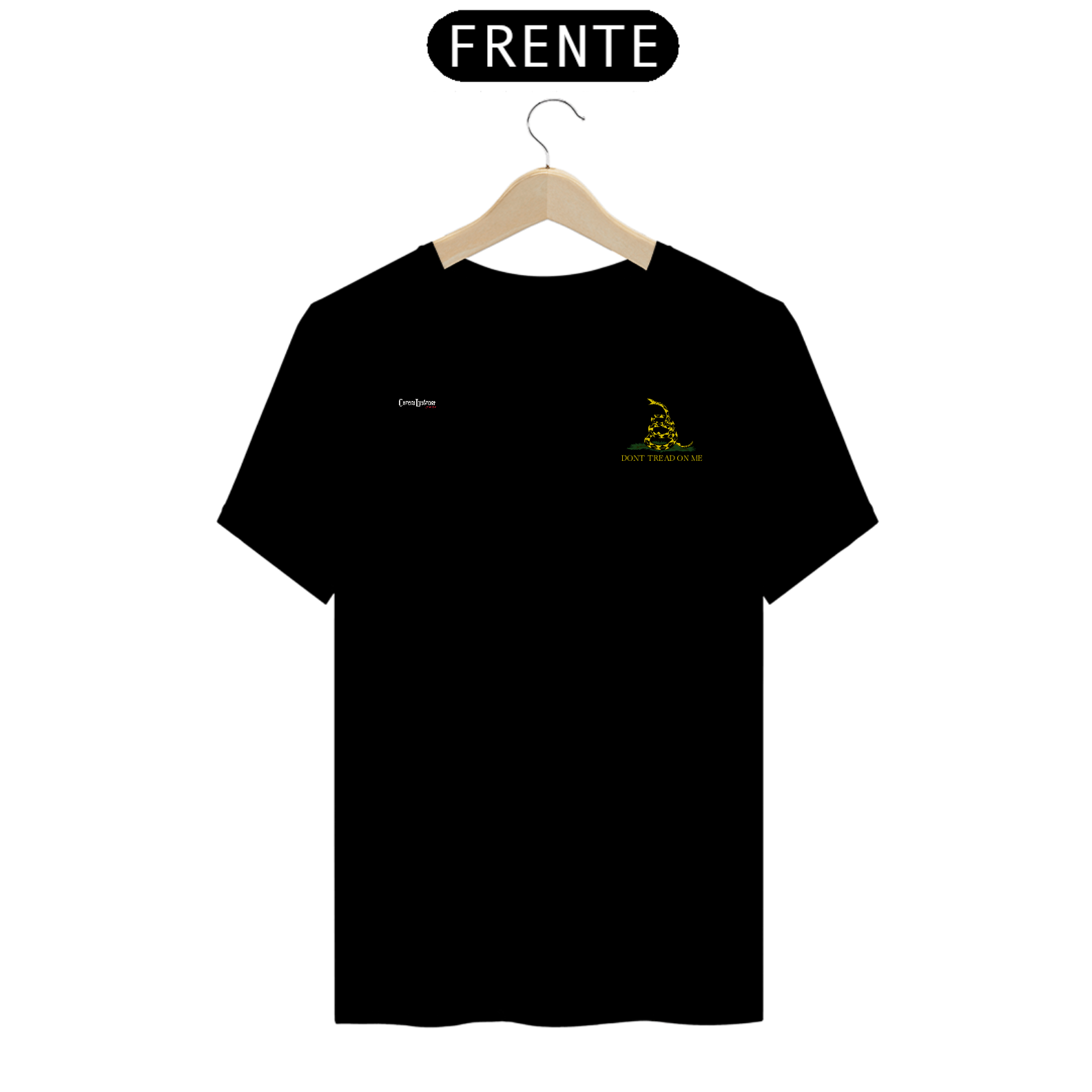 Nome do produto: Camiseta - Dont Tread On Me - Minimalista #03 - [Prime Shirt]