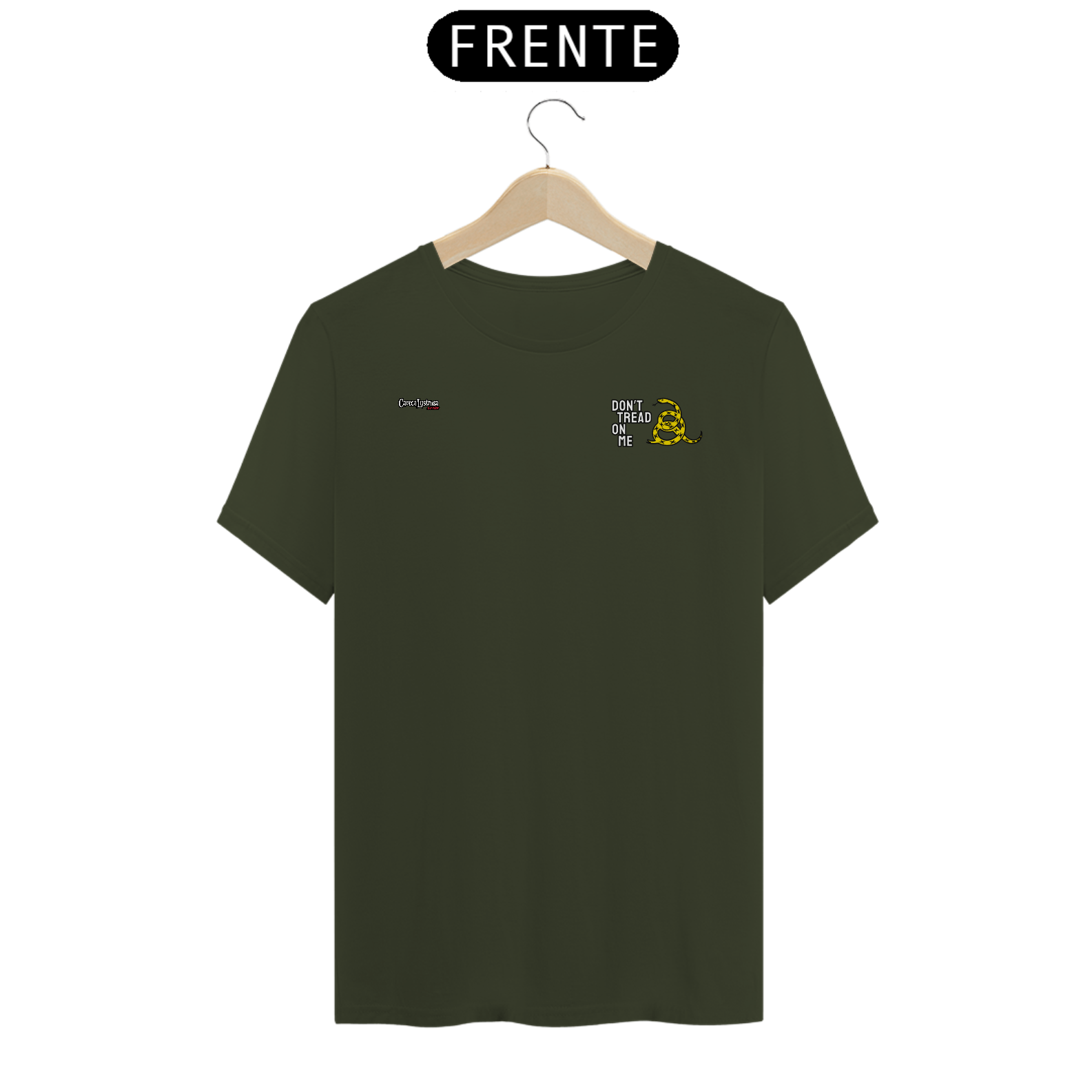 Nome do produto: Camiseta - Dont Tread On Me - Minimalista #04 - [Prime Shirt]