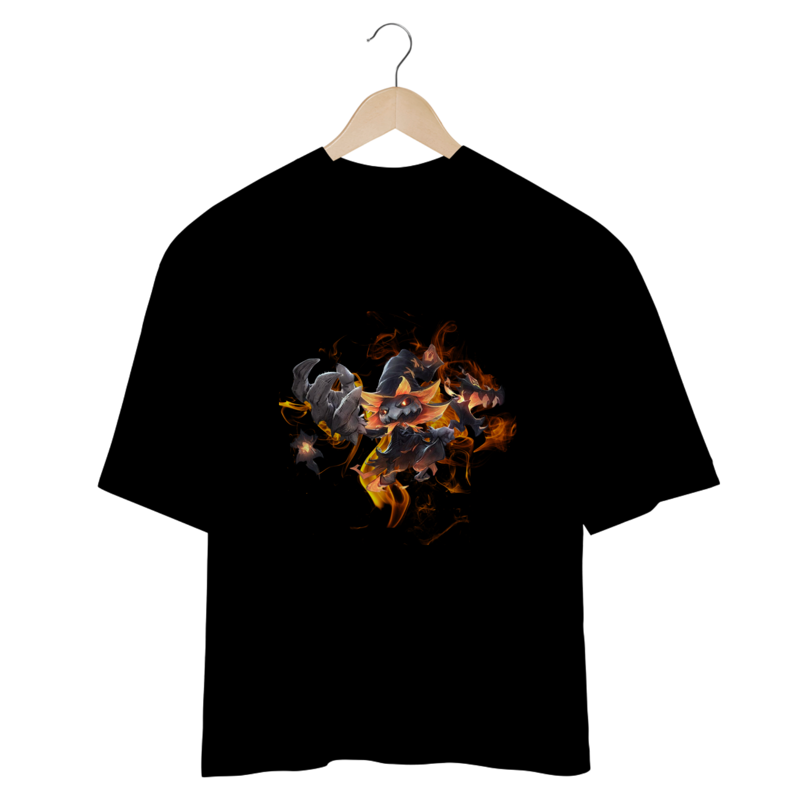 Nome do produto: Camiseta Oversize Nexus Veigar