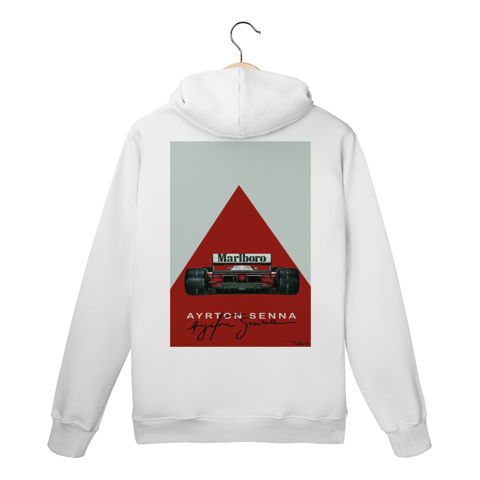 Nome do produto: Moletom Ayrton Senna Marlboro 