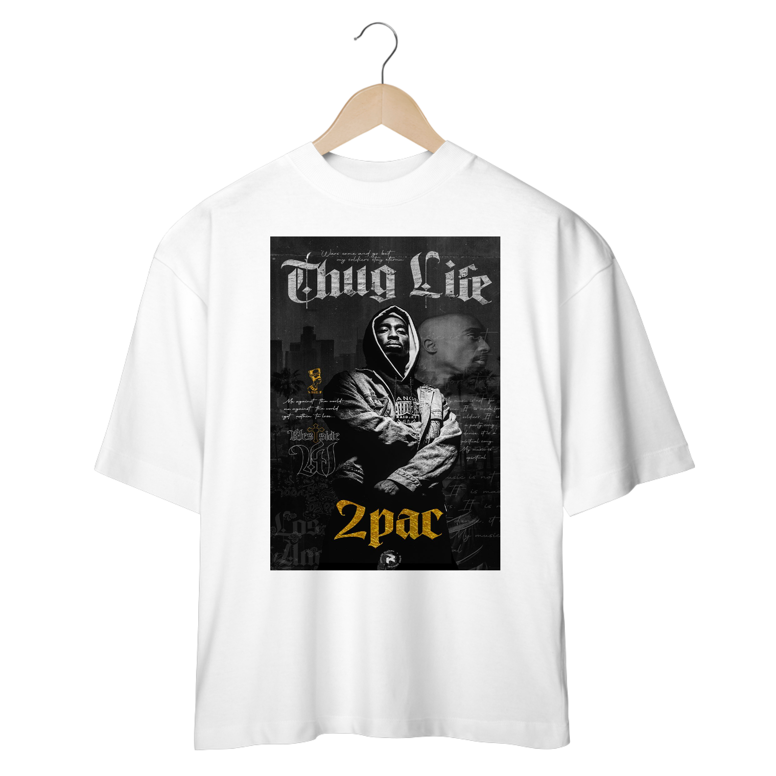 Nome do produto: Camiseta 2Pac 