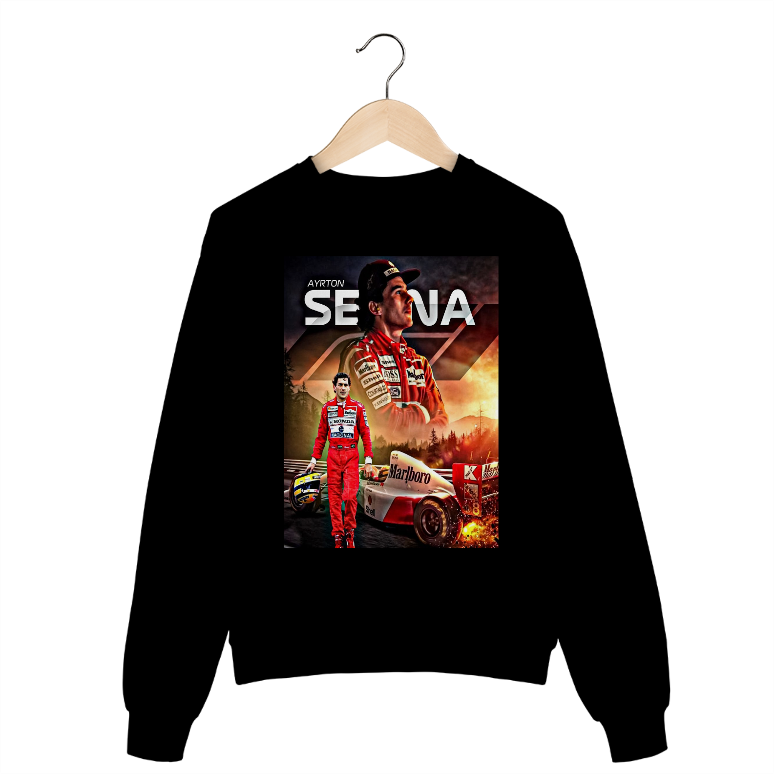 Nome do produto: Moletom Ayrton Senna