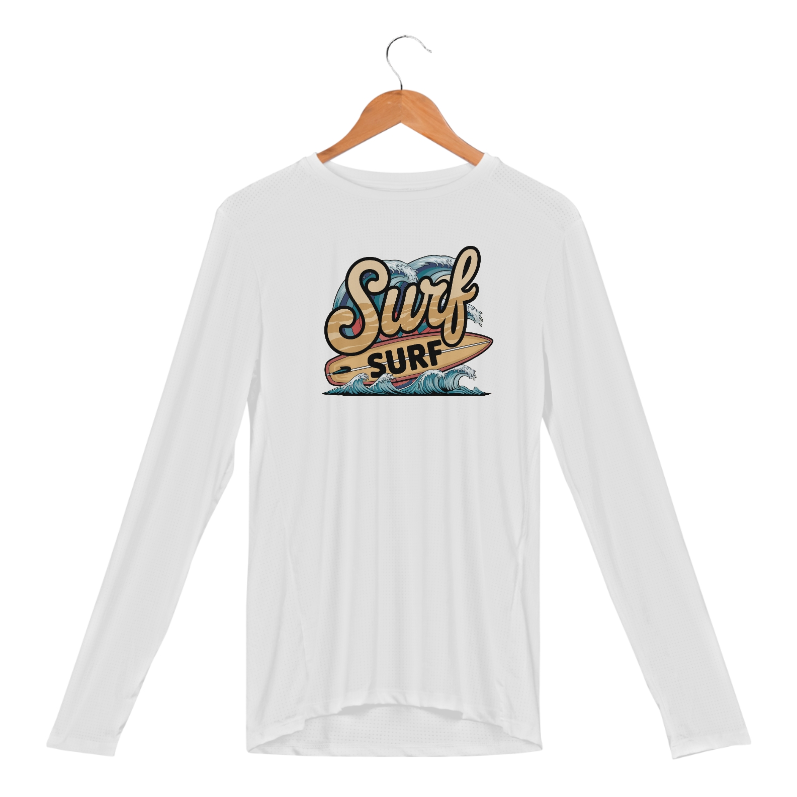 Nome do produto: Camisa Manga Longa Sport Dry UV Estampa Surf  Plancha
