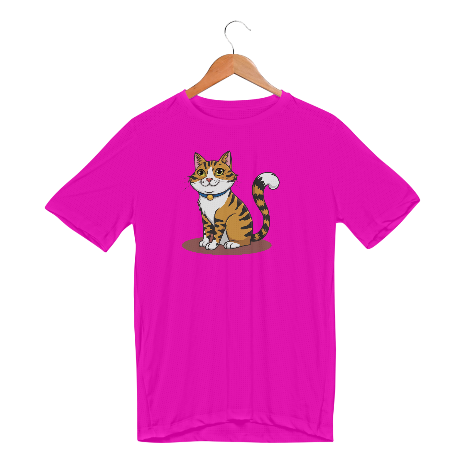 Nome do produto: Camiseta Sport Dry UV Estampa Gato Tigre