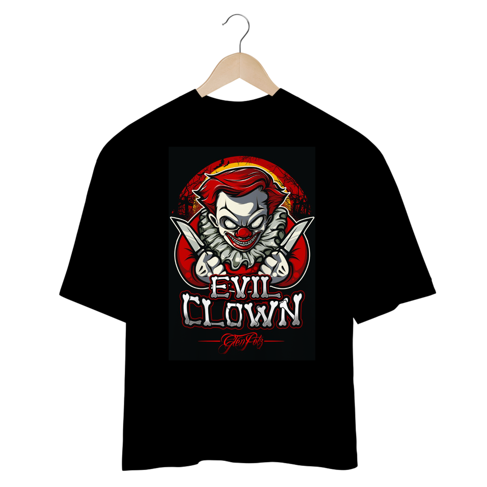 Nome do produto: Camiseta Evil Clown limited Edition
