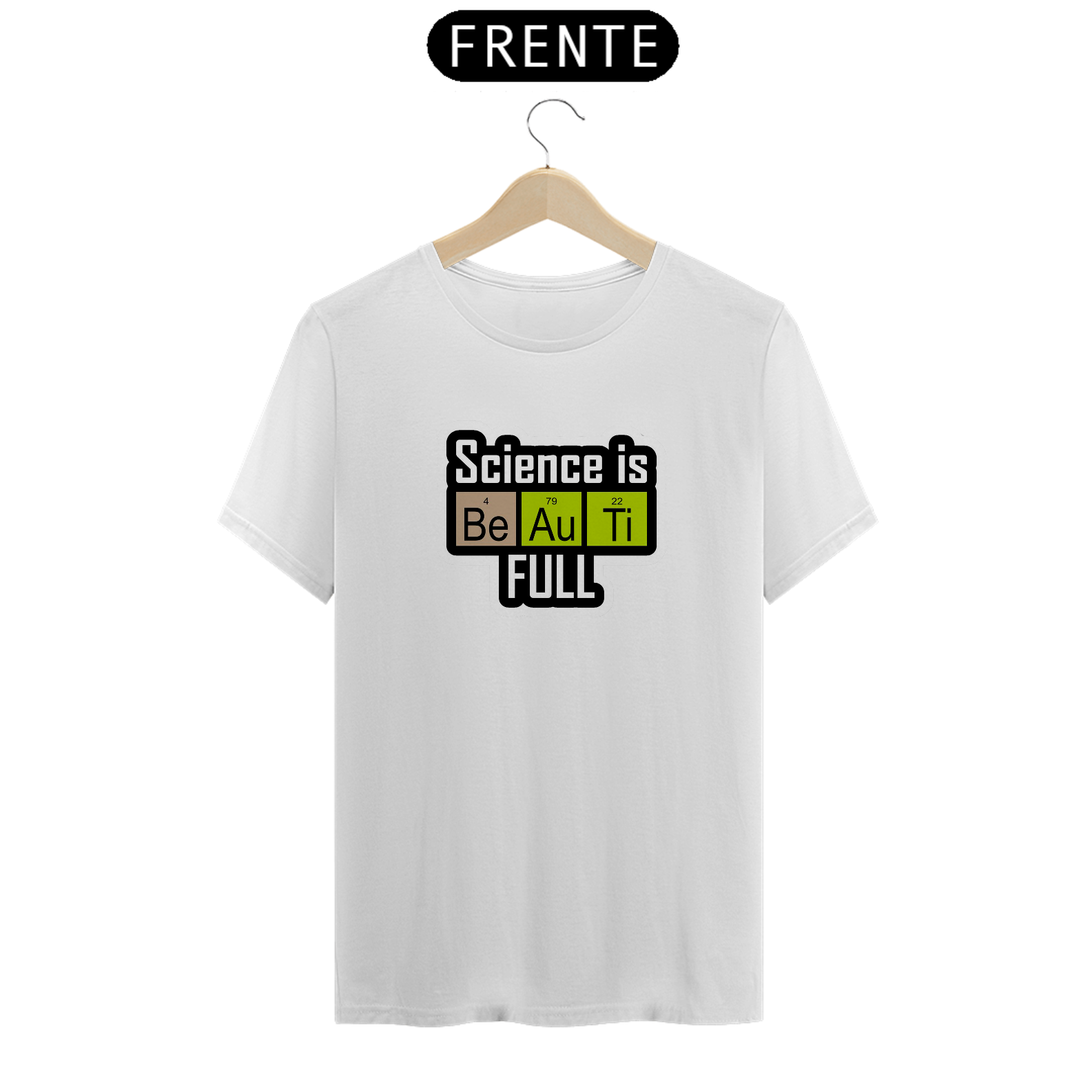 Nome do produto: Camiseta Science is beautifull