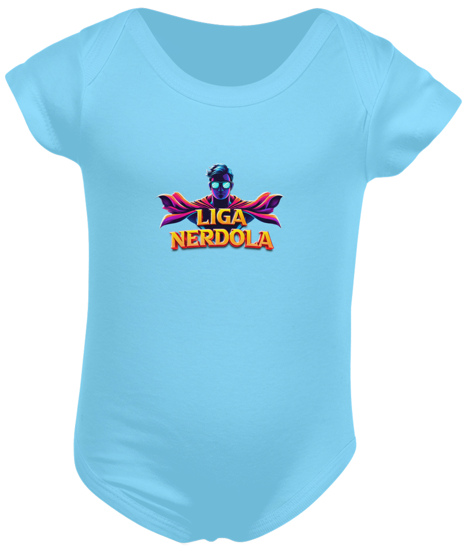 Nome do produto: Body Infantil Liga Nerdola