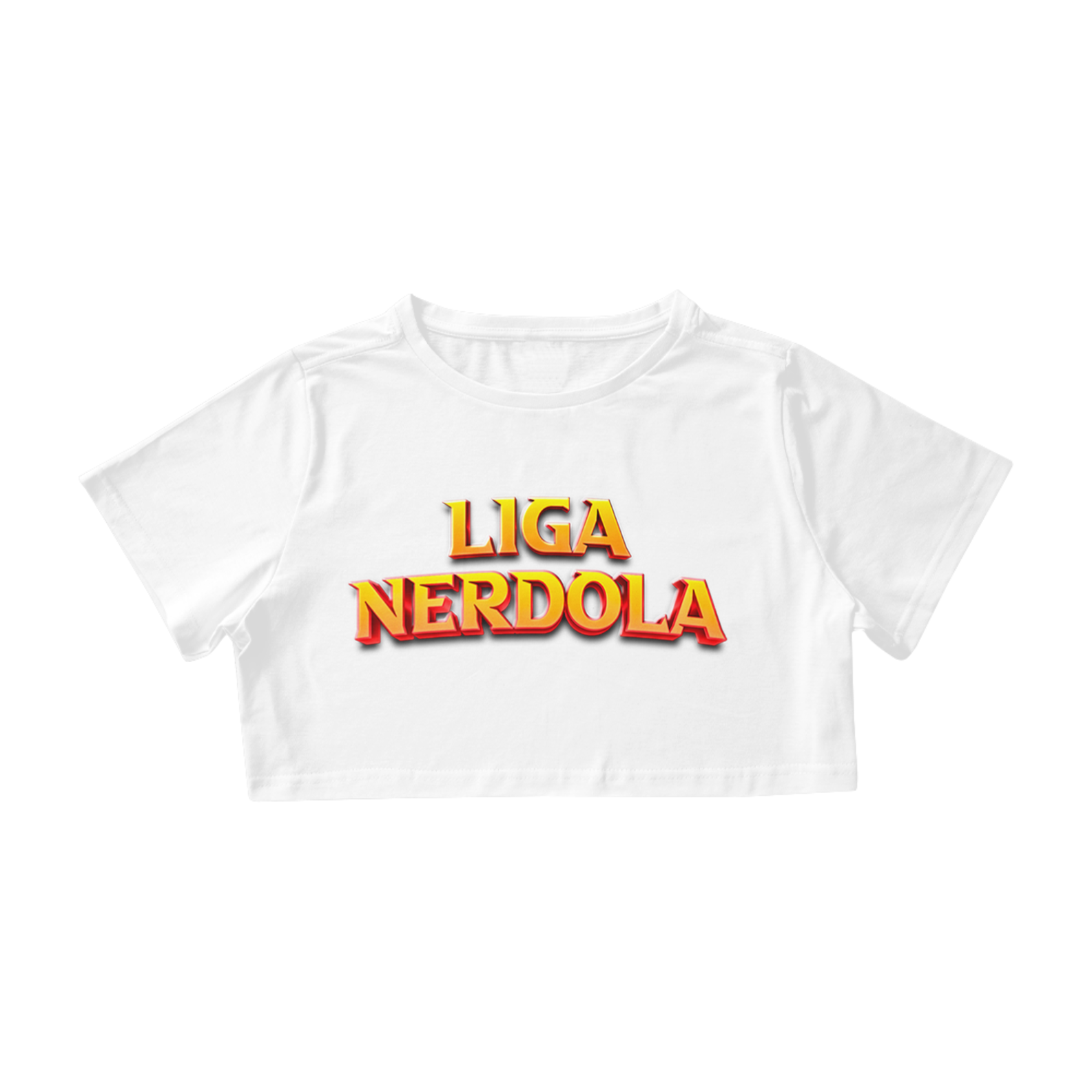 Nome do produto: Cropped Liga Nerdola