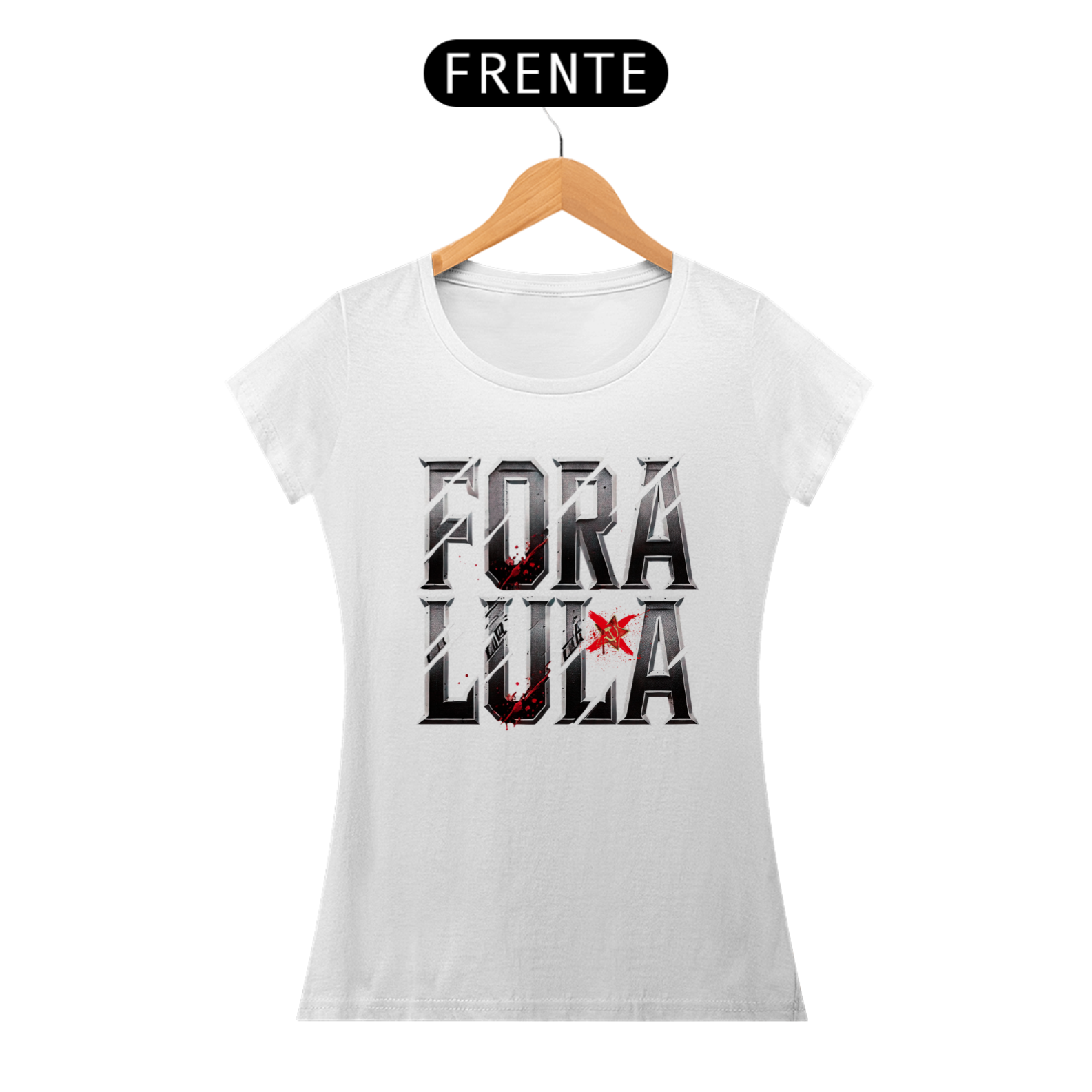 Nome do produto: Fora Lula Baby Look
