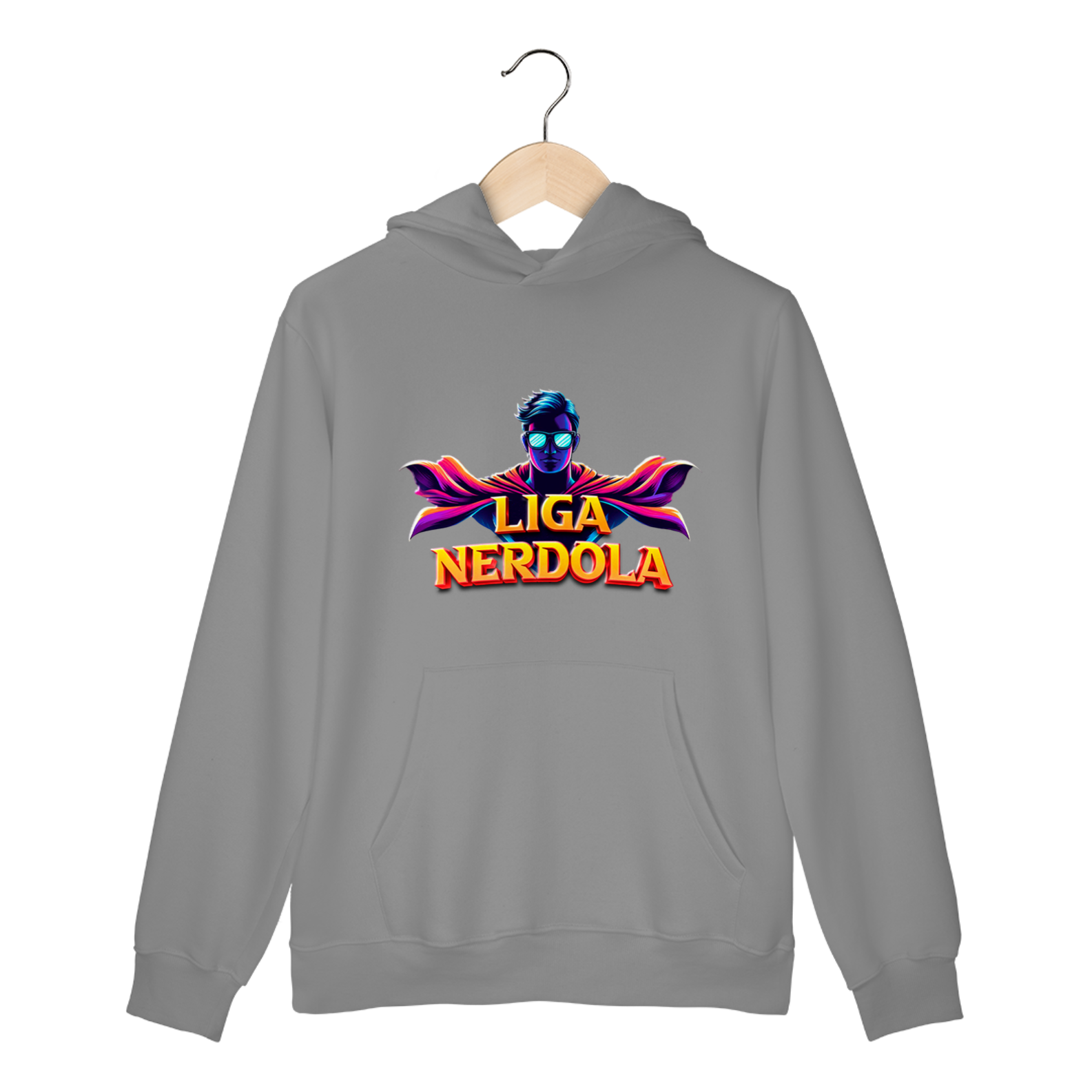 Nome do produto: Moletom Fechado Nerdola