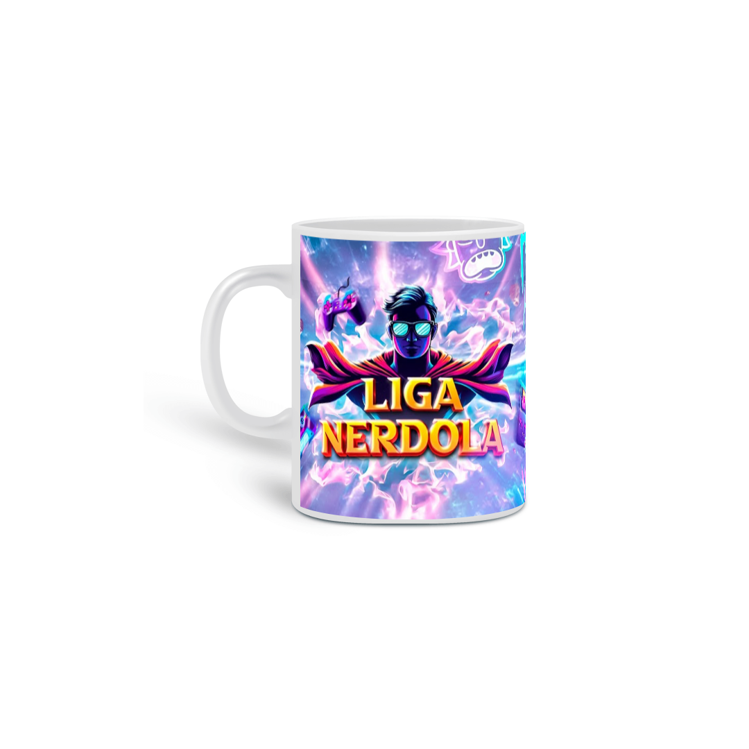 Nome do produto: Caneca Liga Nerdola
