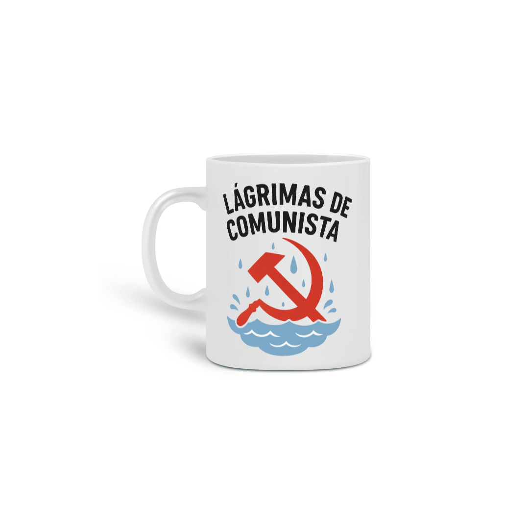 Nome do produto: Caneca Lágrimas de Comunista