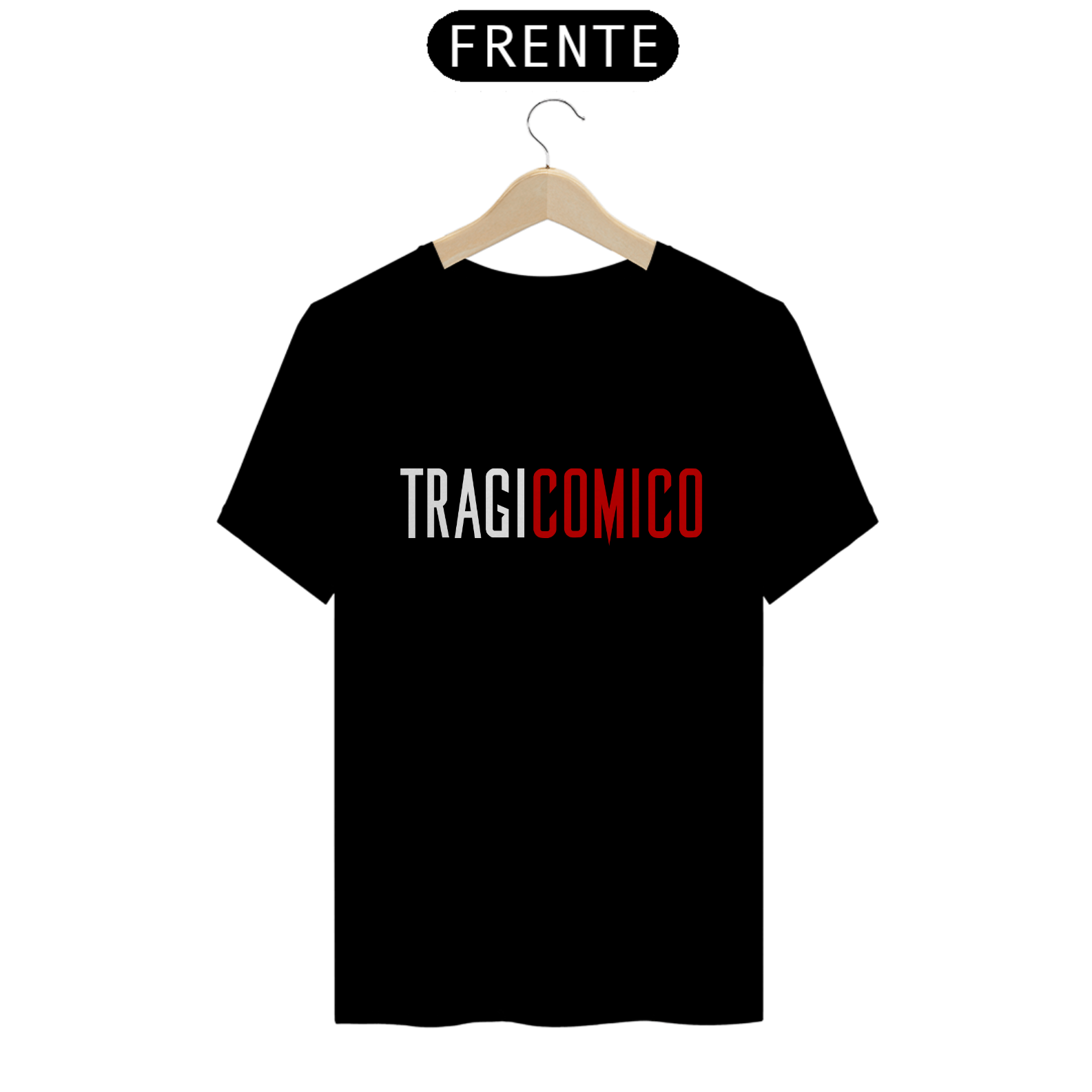 Nome do produto: Camisa Tragicômico Logo