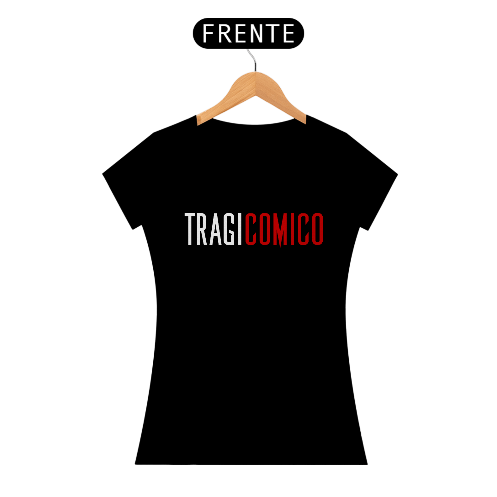 Nome do produto: Tragicomico Logo Baby Look