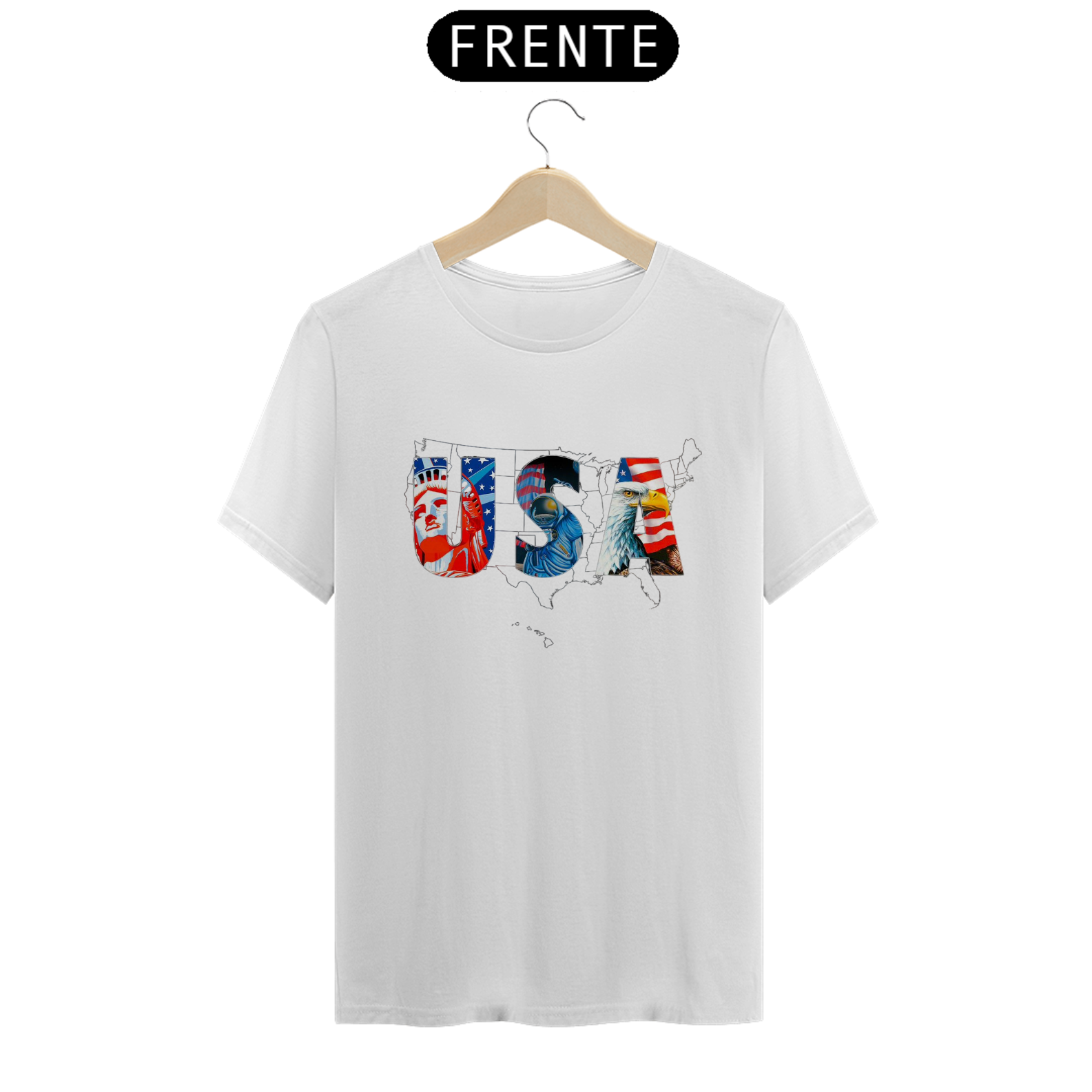 Nome do produto: camisa estados unidos