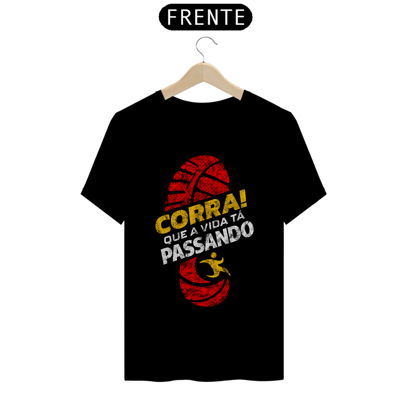 Camiseta Motivacional de Corrida – 