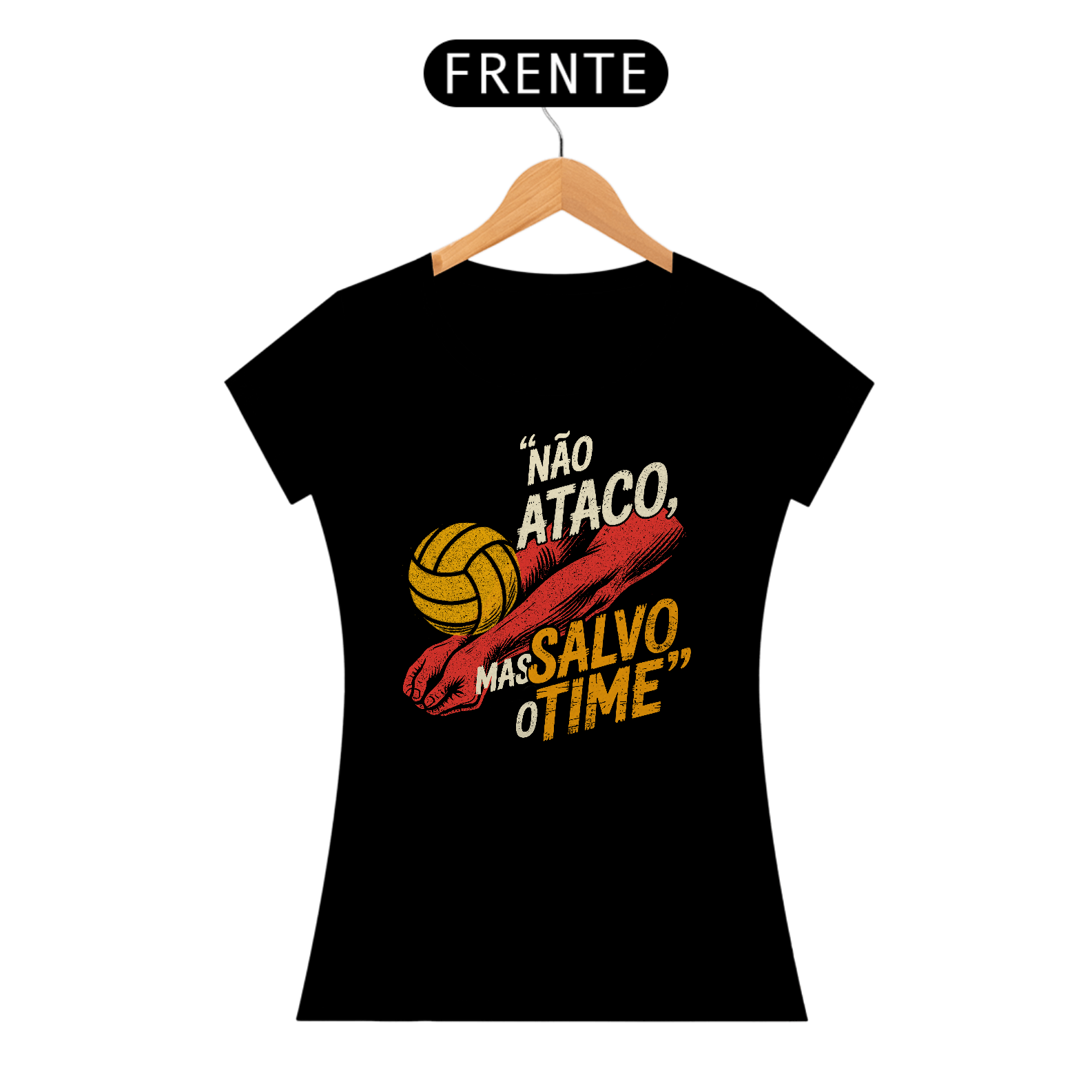 Camiseta Líbero – “Não Ataco, Mas Salvo o Time”