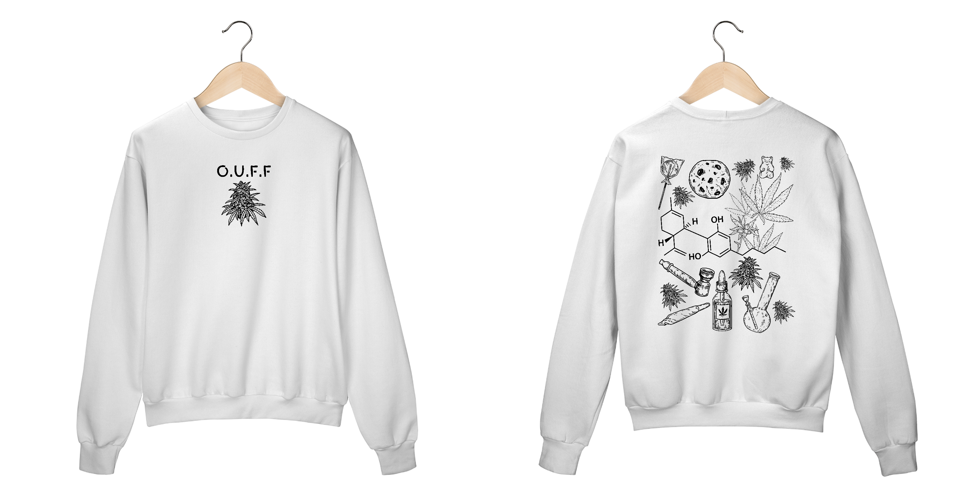 Nome do produto: Moletom CBD Ouff Premium