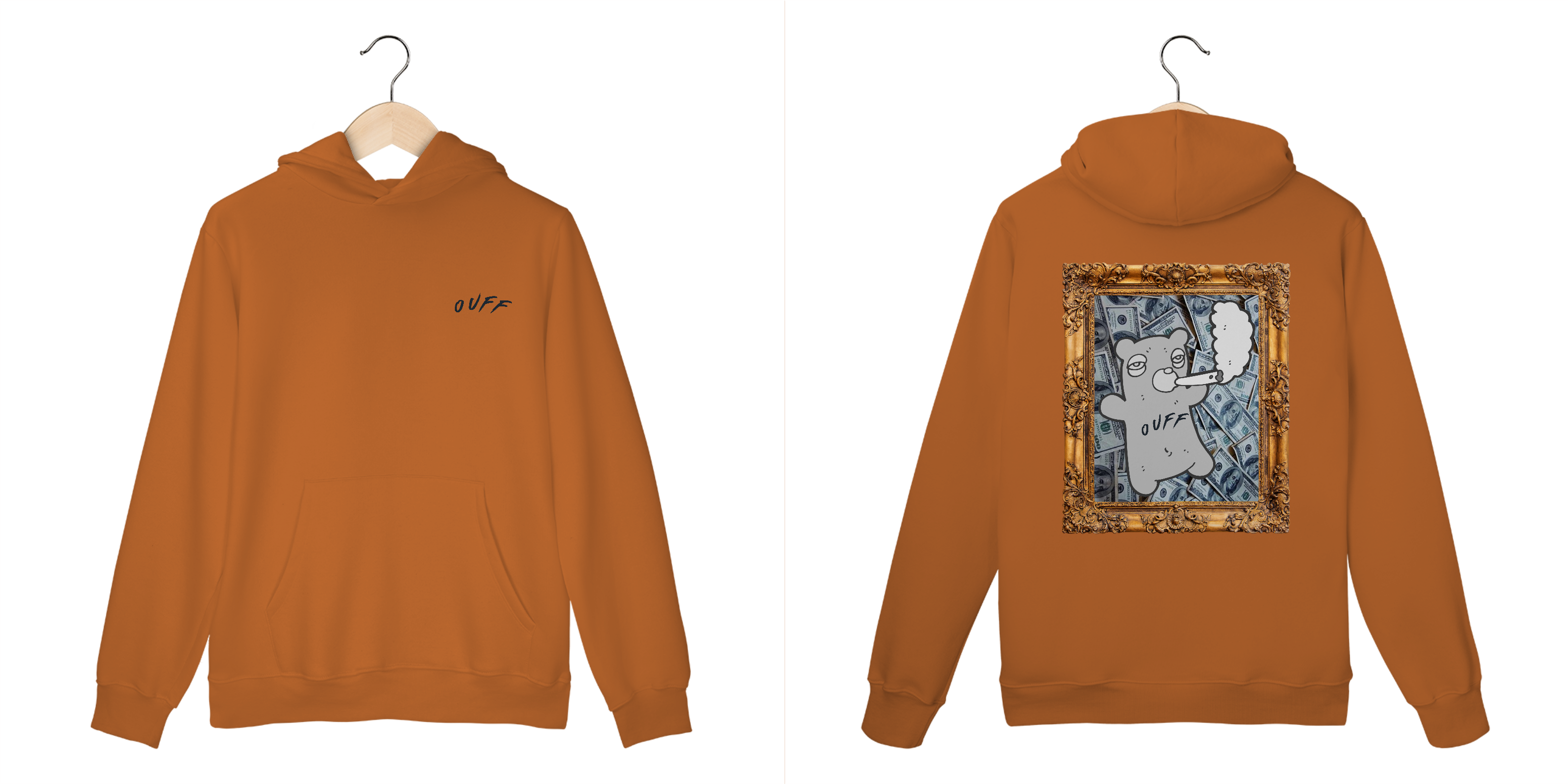 Nome do produto: Moletom Smoking Bear Ouff Premium