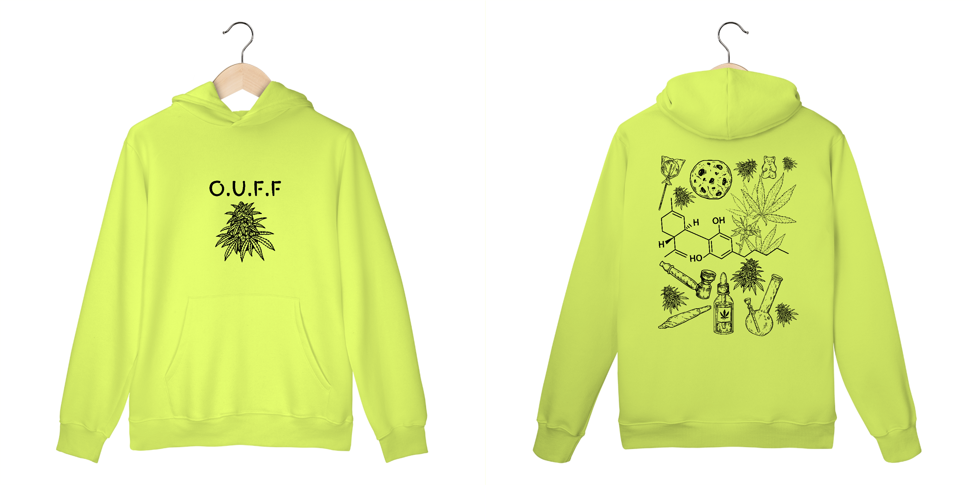 Nome do produto: Moletom THC Ouff Premium