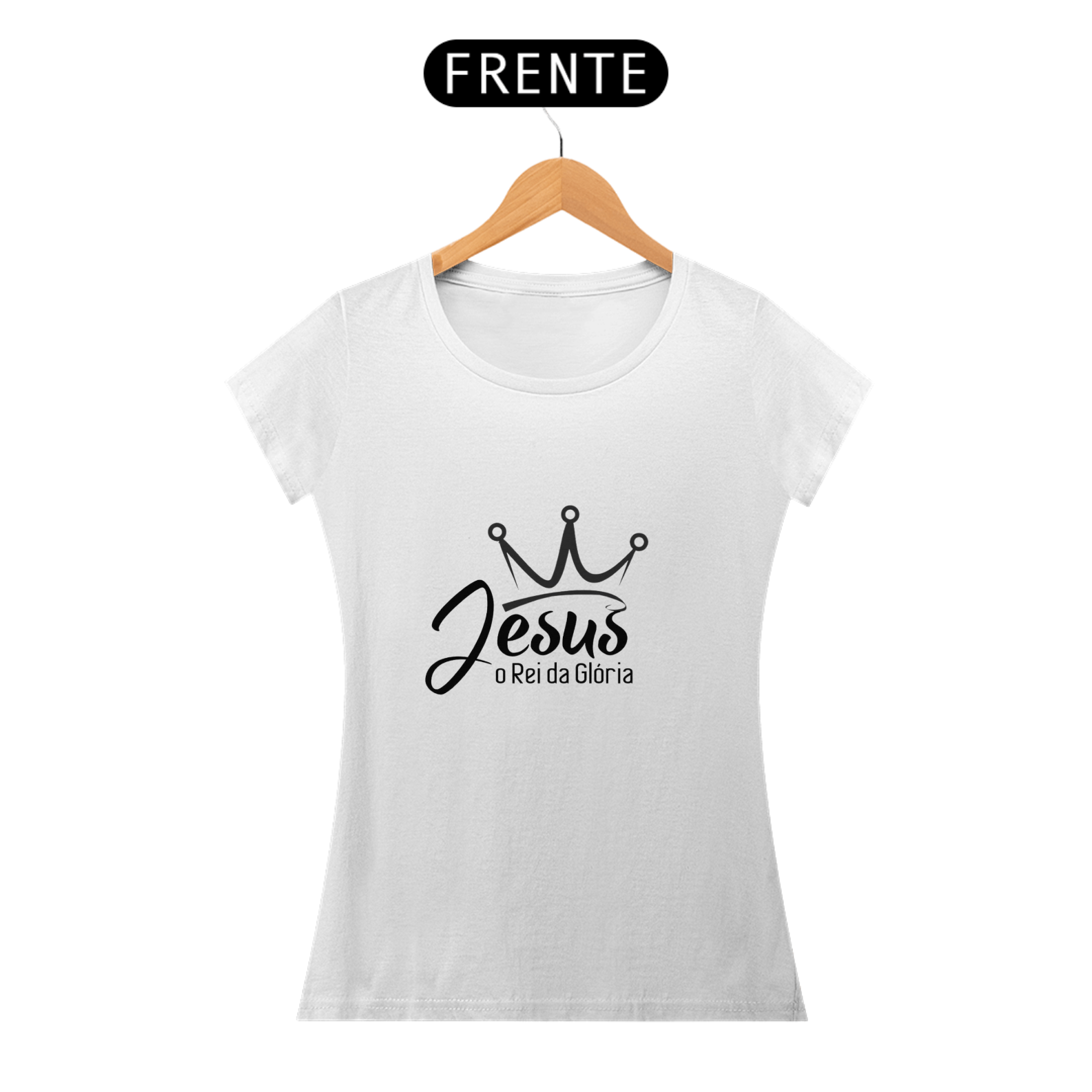 Nome do produto: Blusa: Jesus é o Rei da Glória 