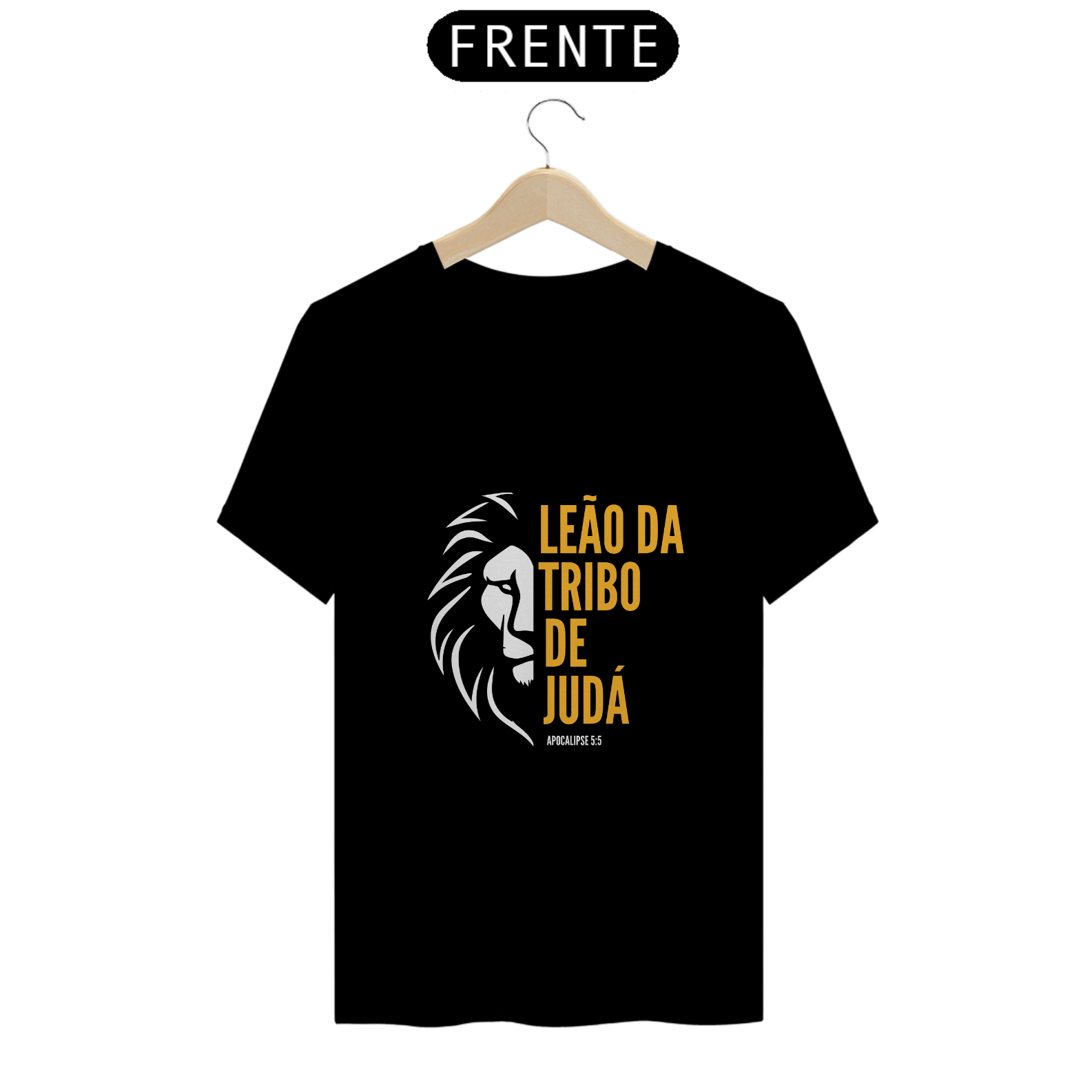 Nome do produto: Camisa: Leão da tribo de judá 