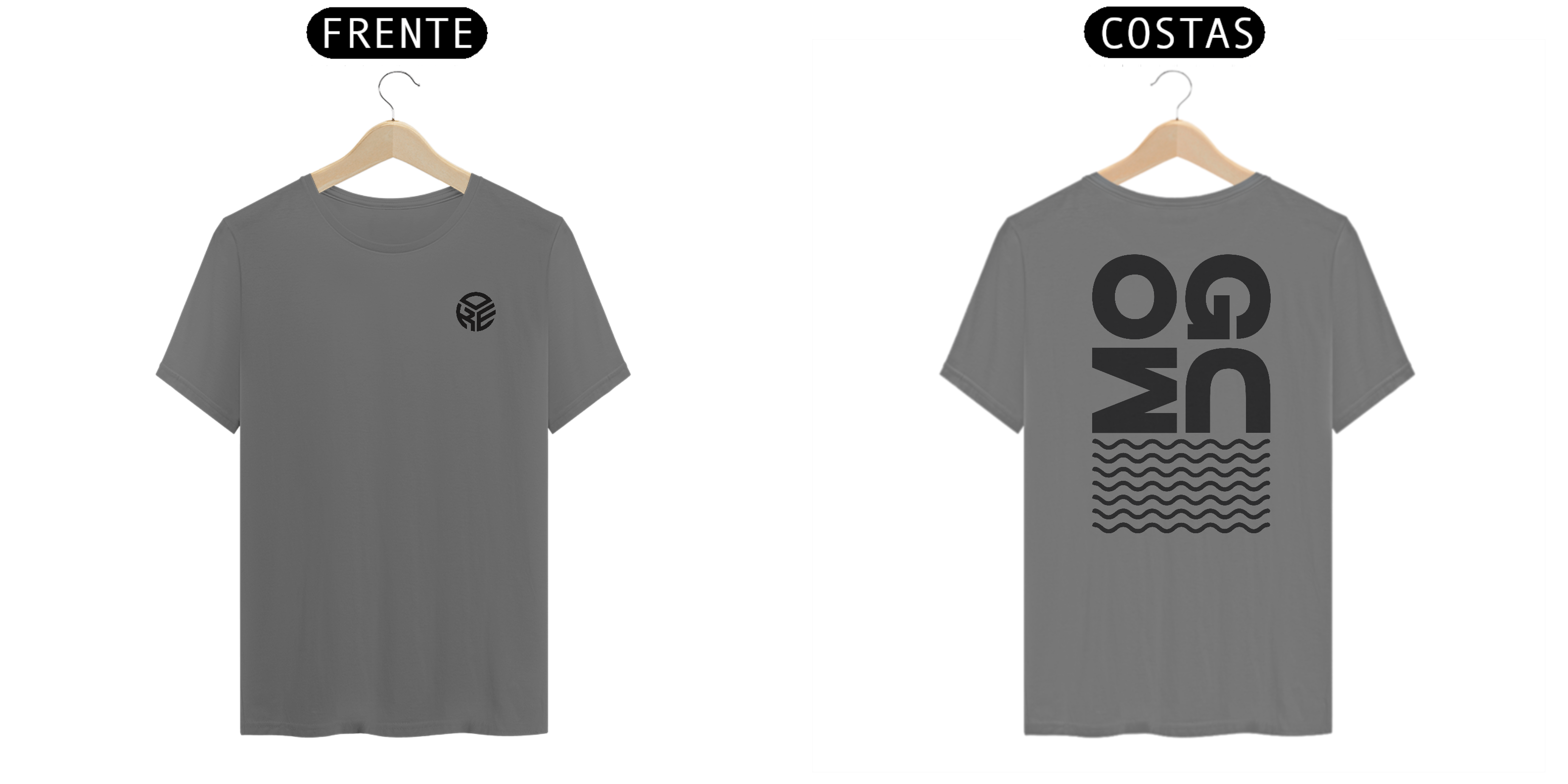 Nome do produto: T-Shirt Estonada - Ogum Sete Ondas