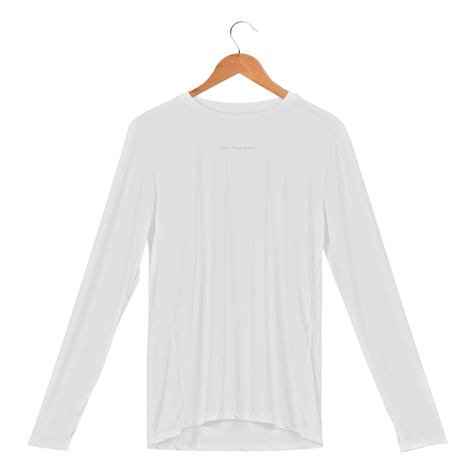 Nome do produto: Camiseta Dry Fit de Manga Longa Own Your Aura