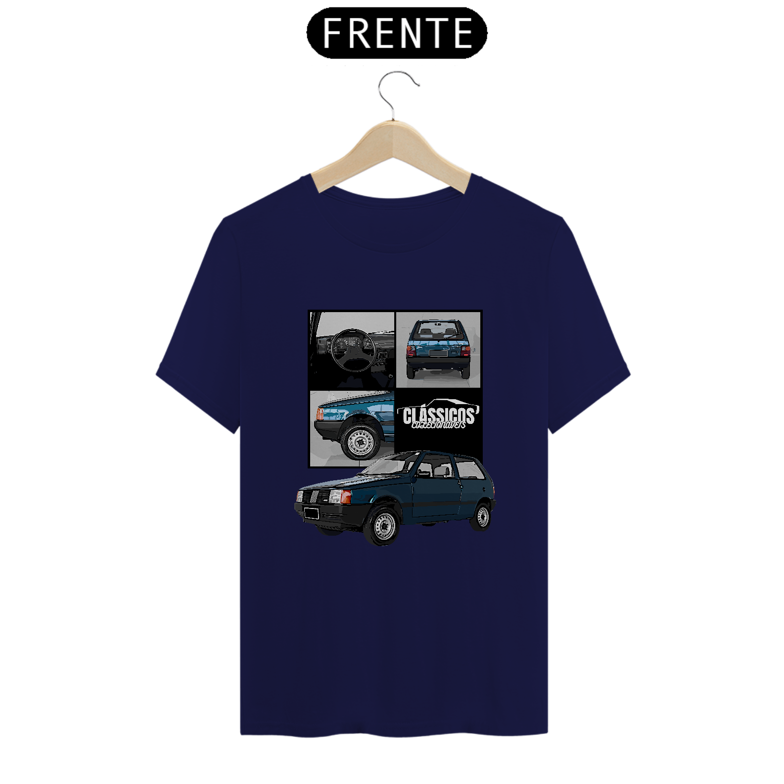 Camiseta Clássicos Fiat Uno S