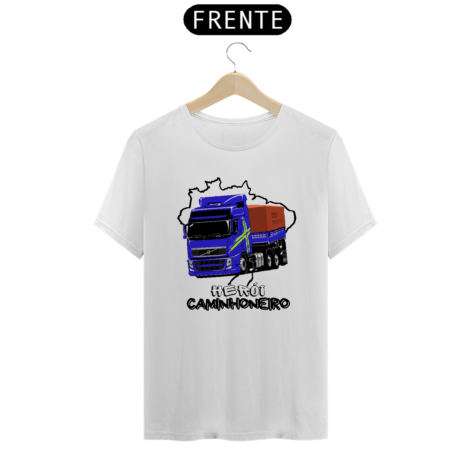 Camiseta Herói Caminhoneiro Volvo FH 12