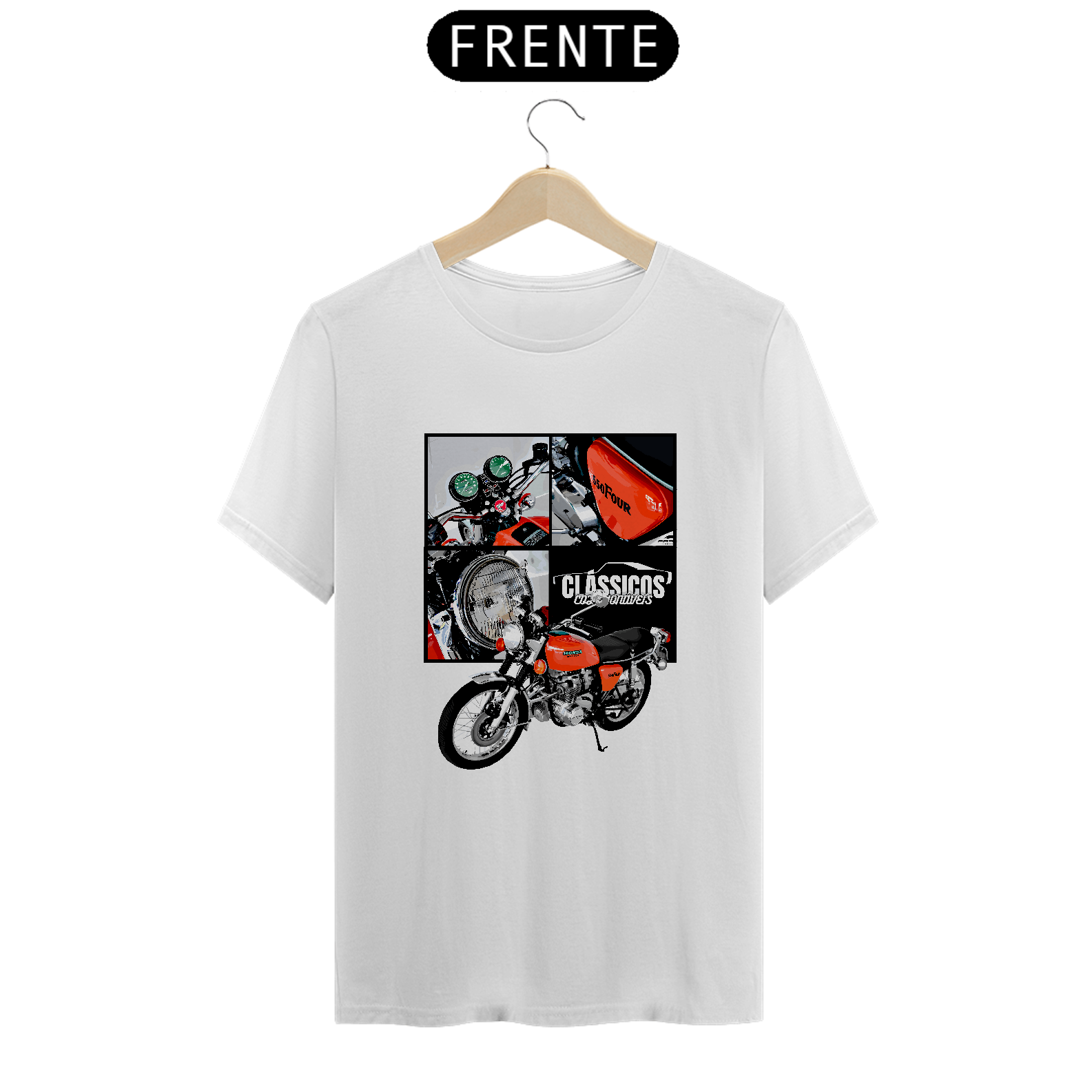Nome do produto: Camiseta Clássicos Honda CB550